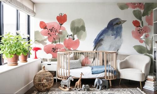 Bird and Blossoms I