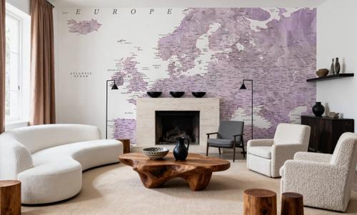 Europe Map Detailed - Cecilie
