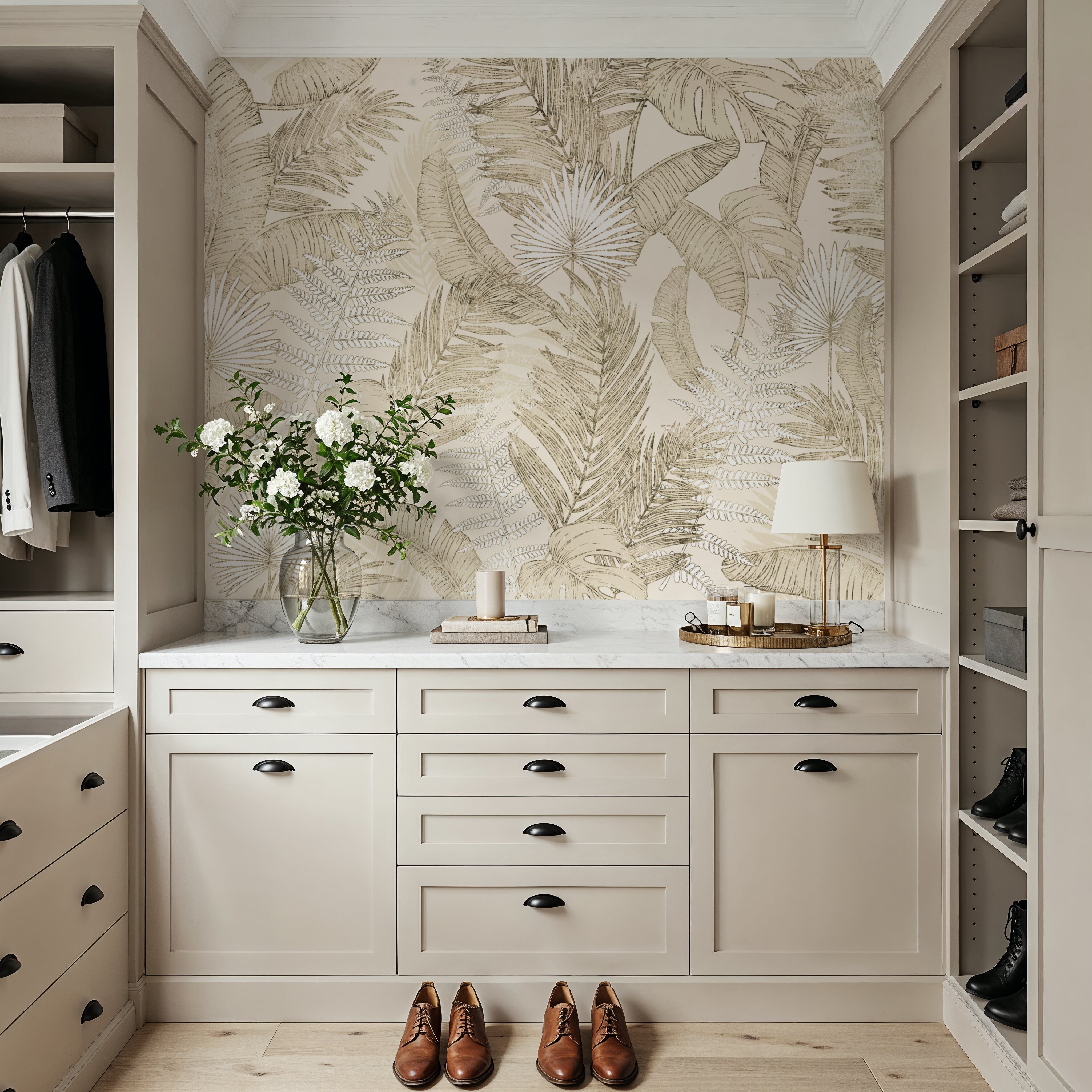 Ferns Beige