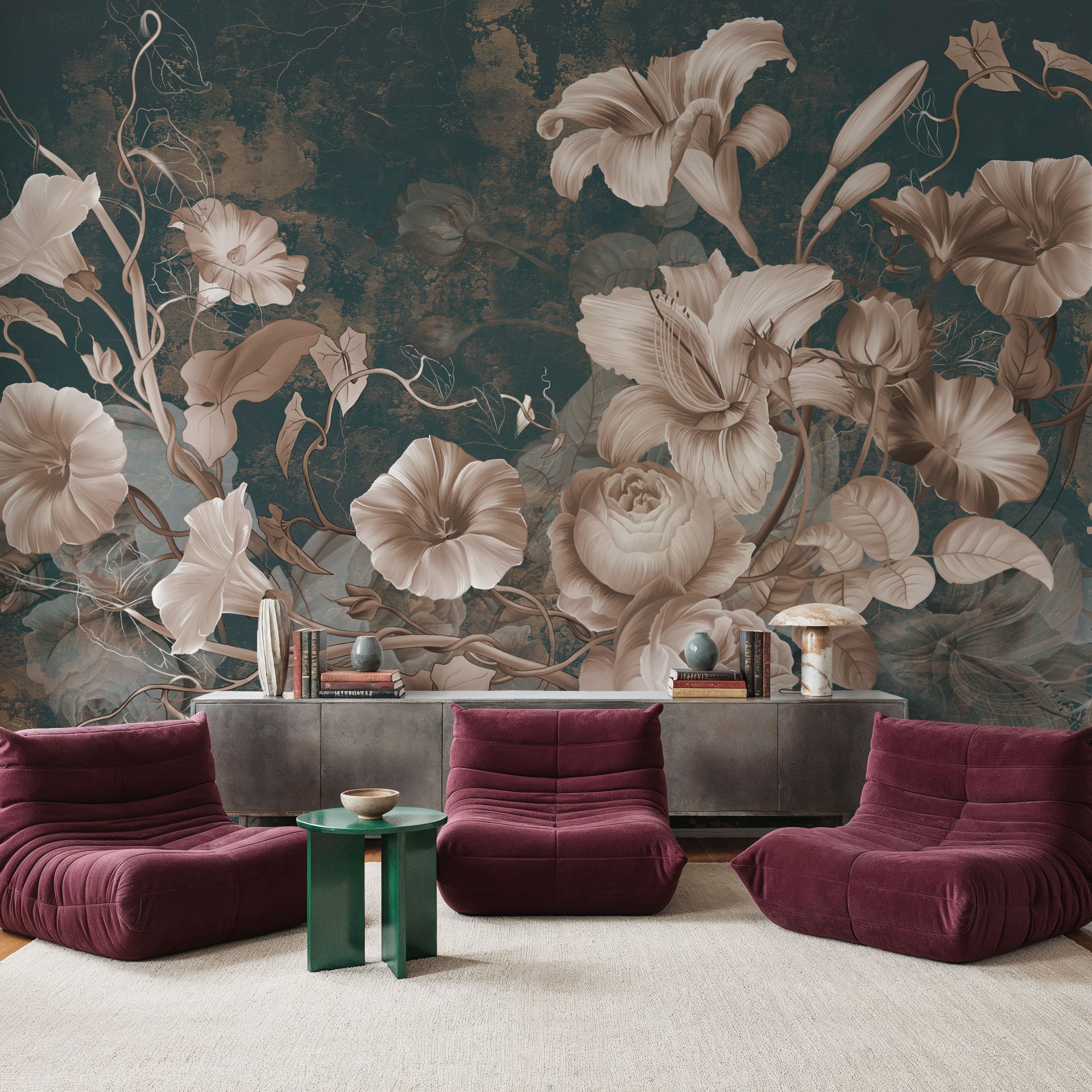 Floral Grunge Singing