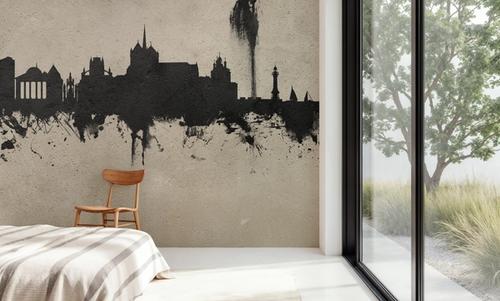 Geneva Switzerland Skyline Concrete