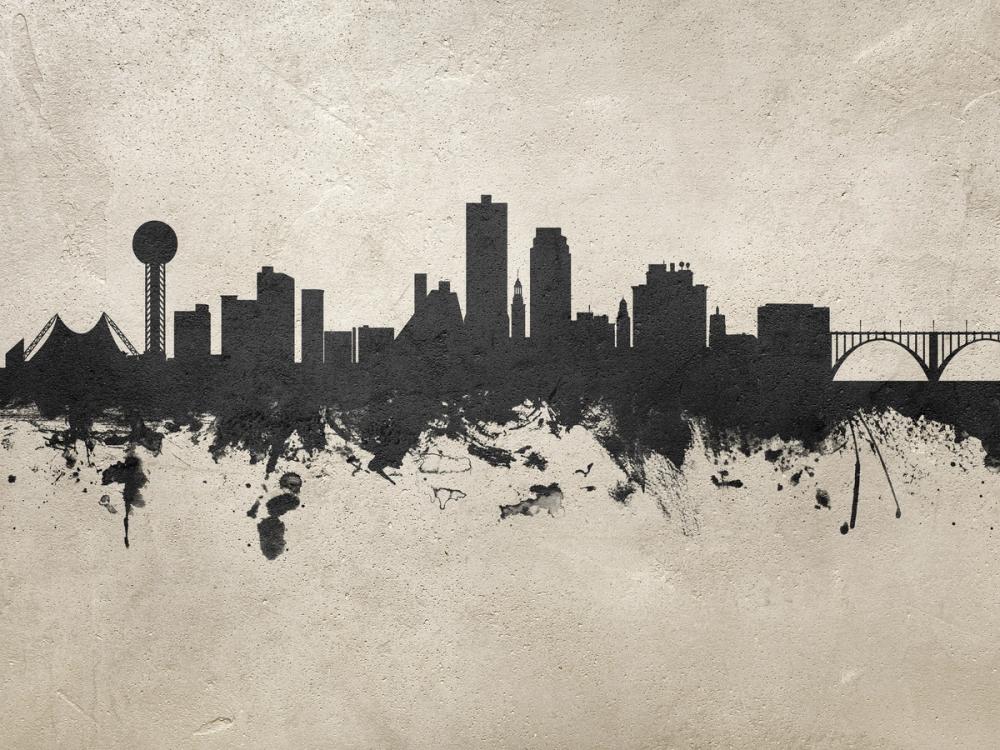 Knoxville Tennessee Skyline Concrete