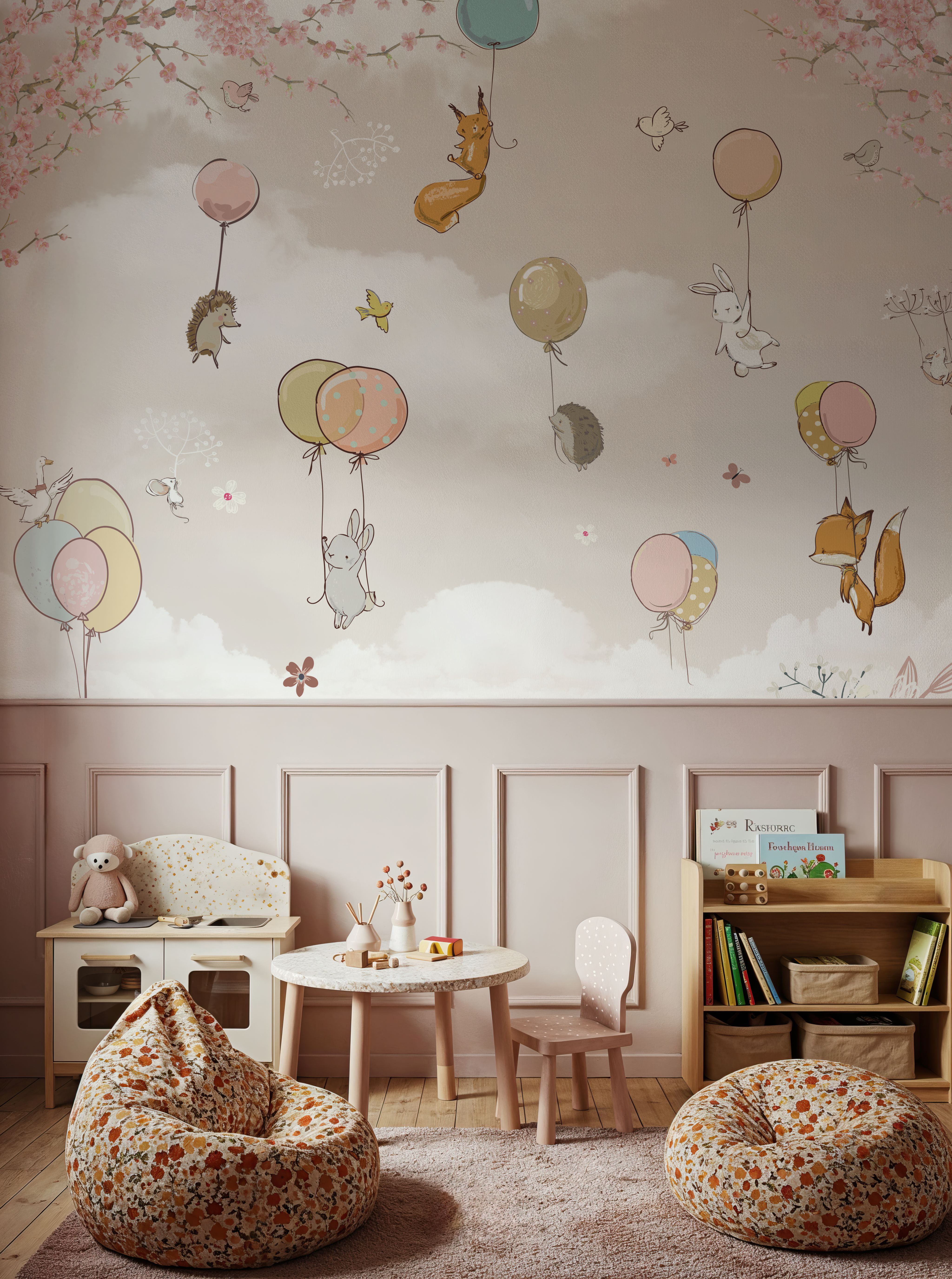 Balloon Flight Scene