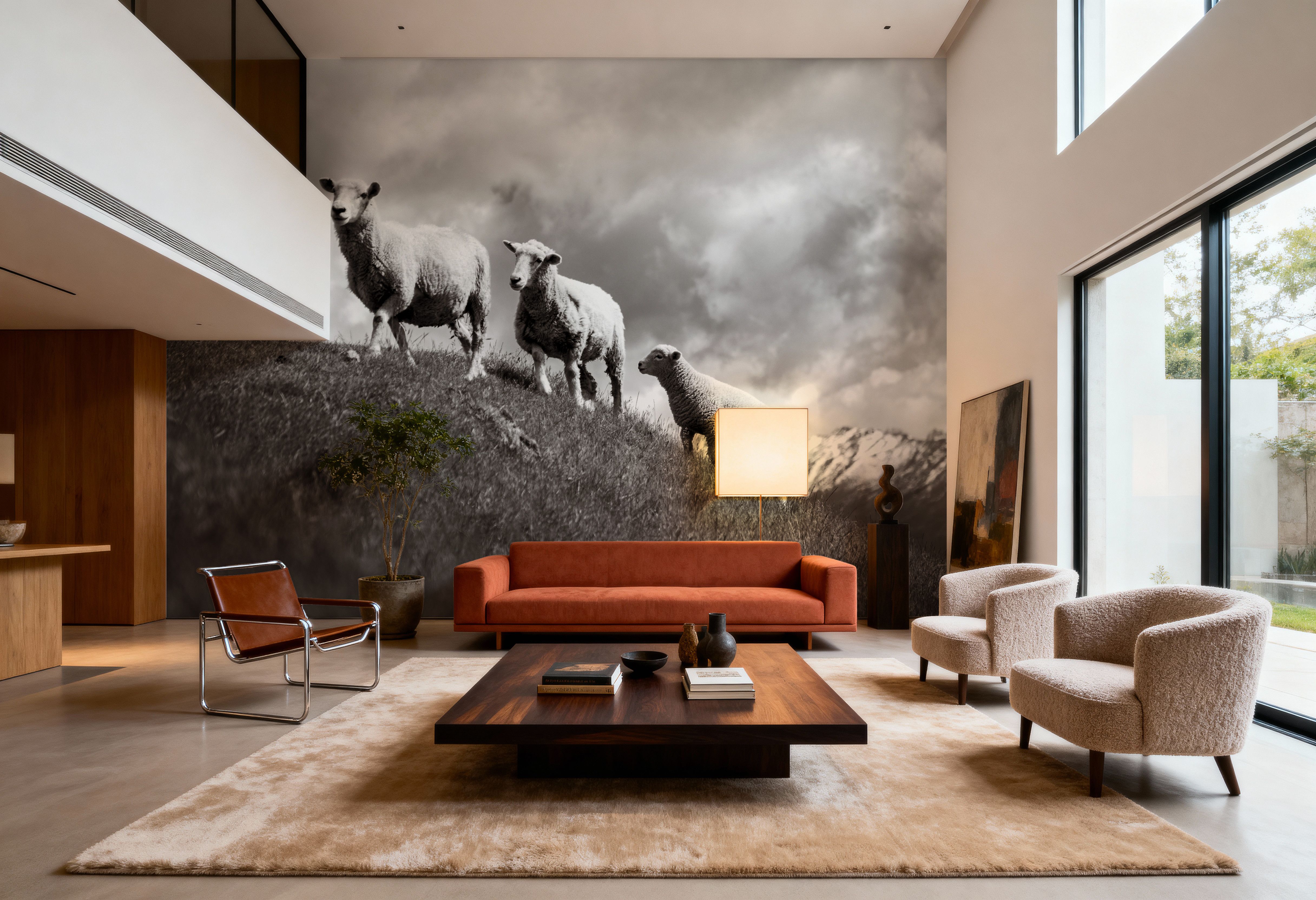 Wanaka Sheep IV, Tapeten