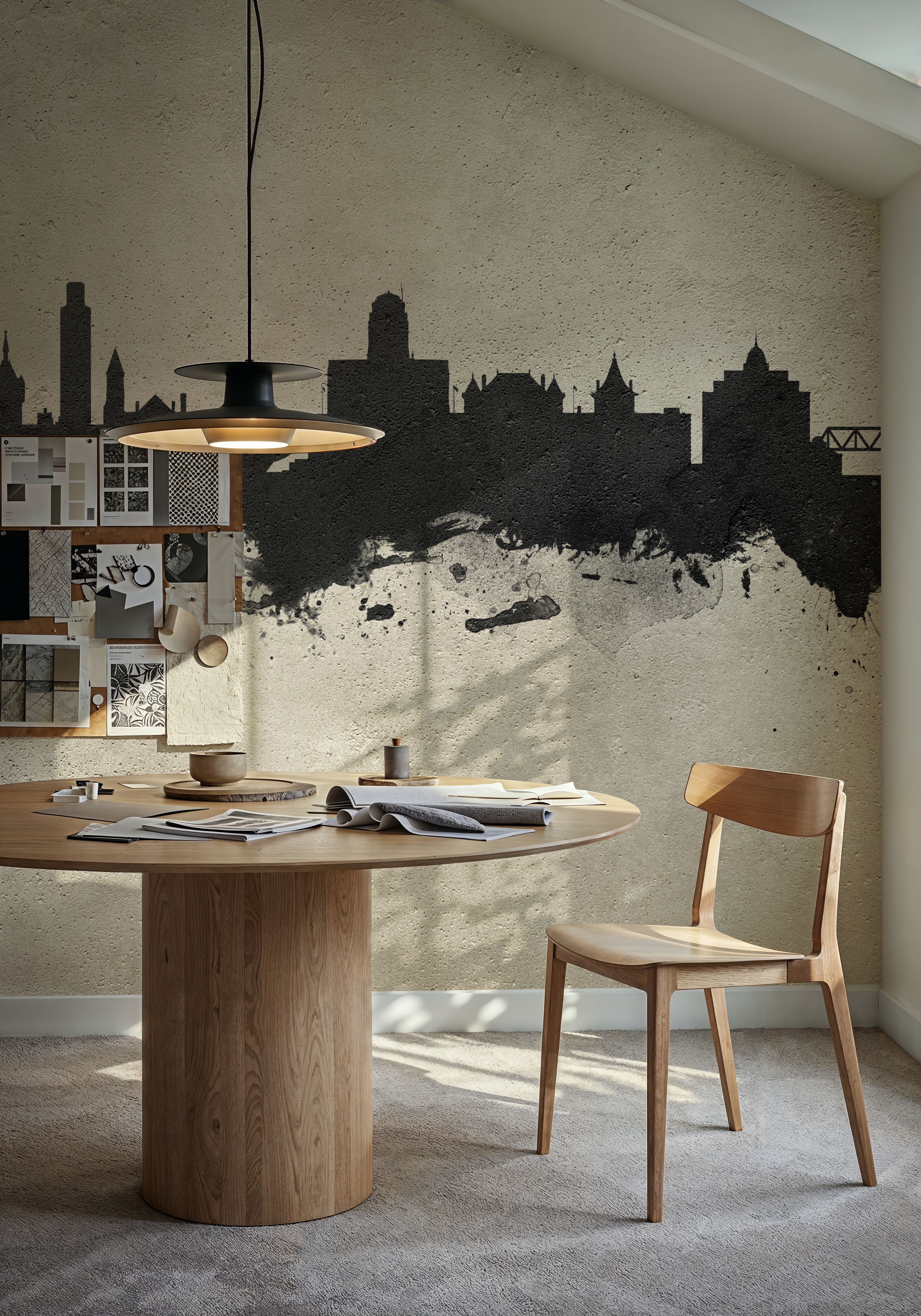 Albany New York Skyline Concrete