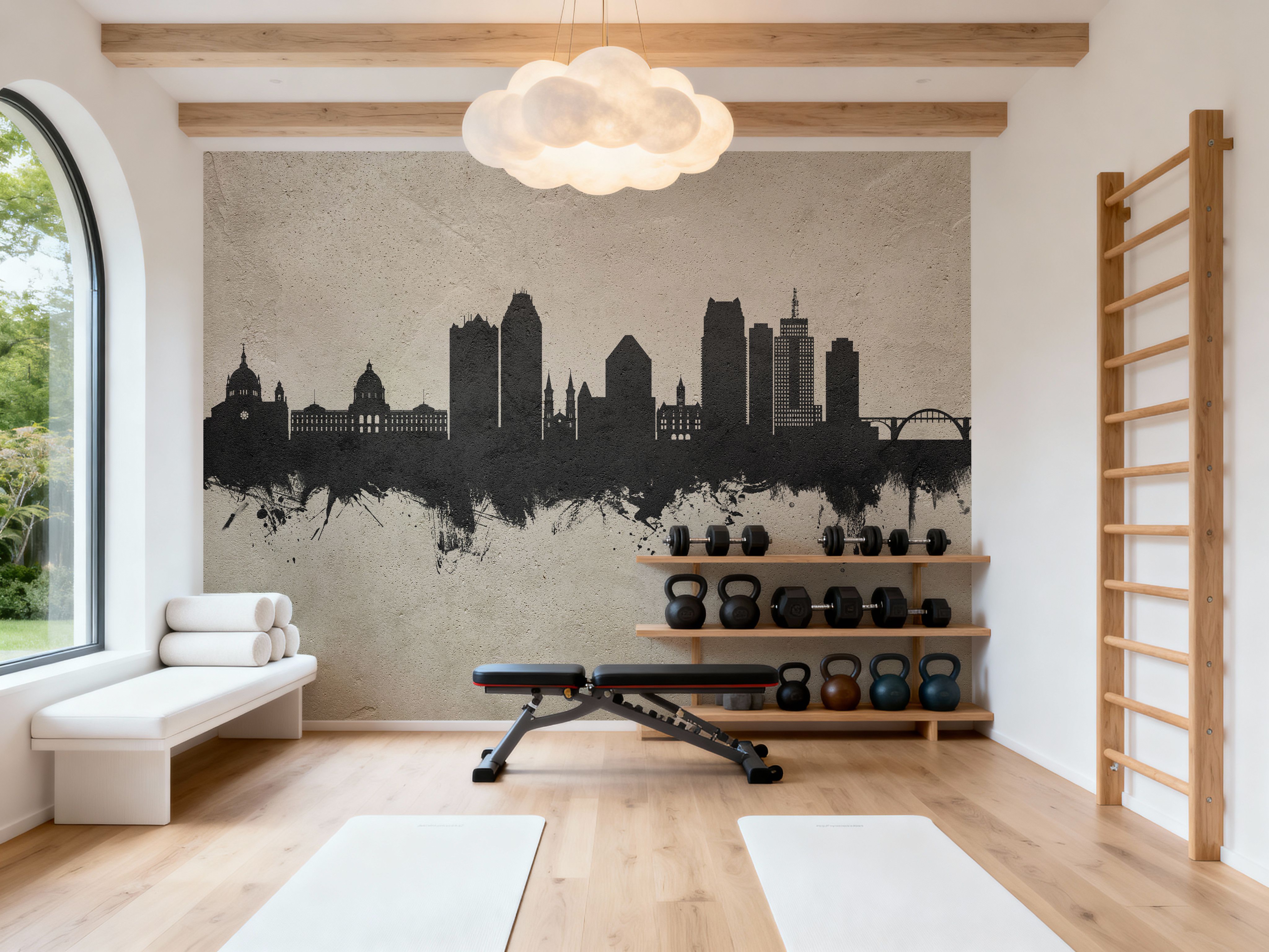 Saint Paul Minnesota Skyline Concrete