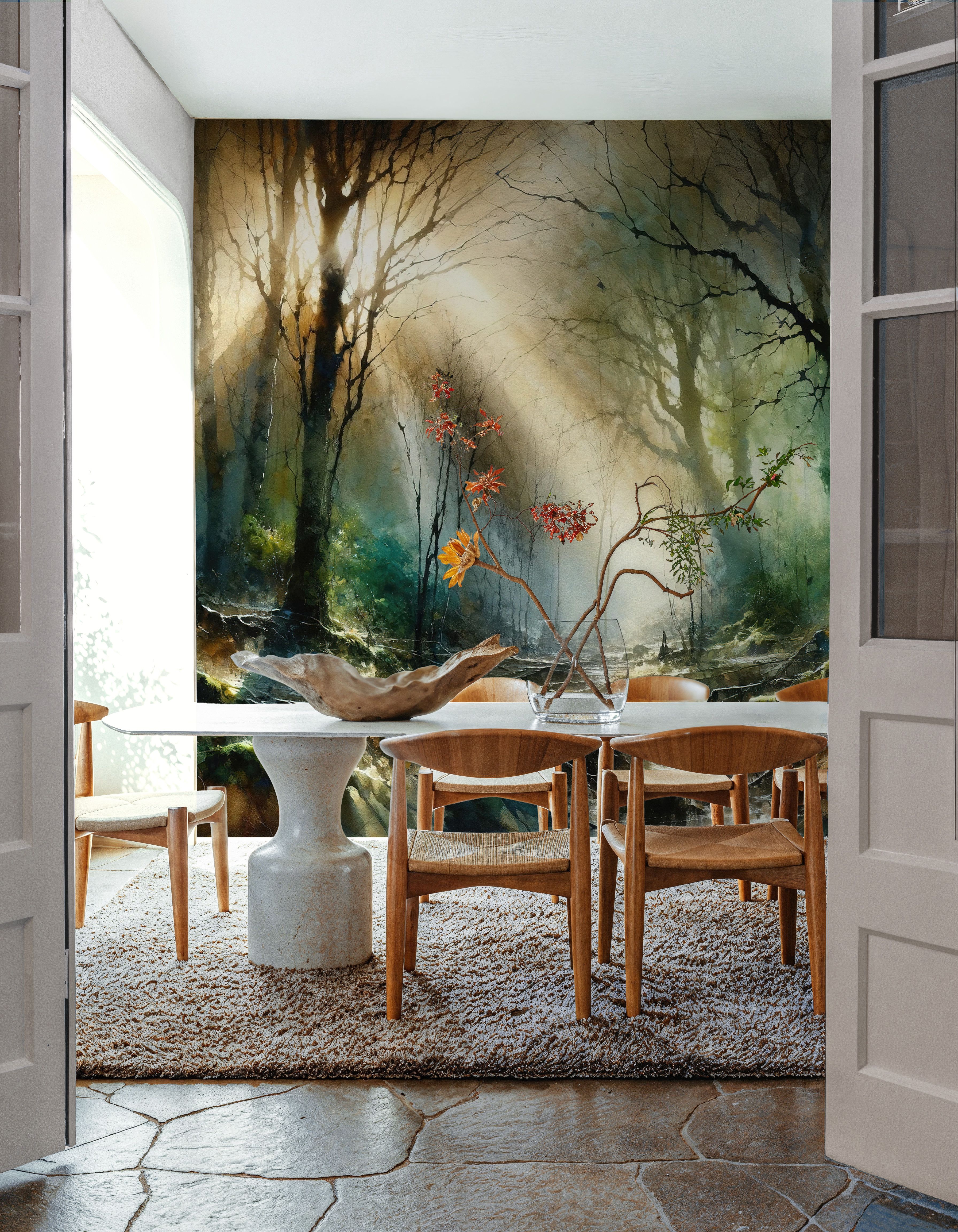 Misty Forest Awakening