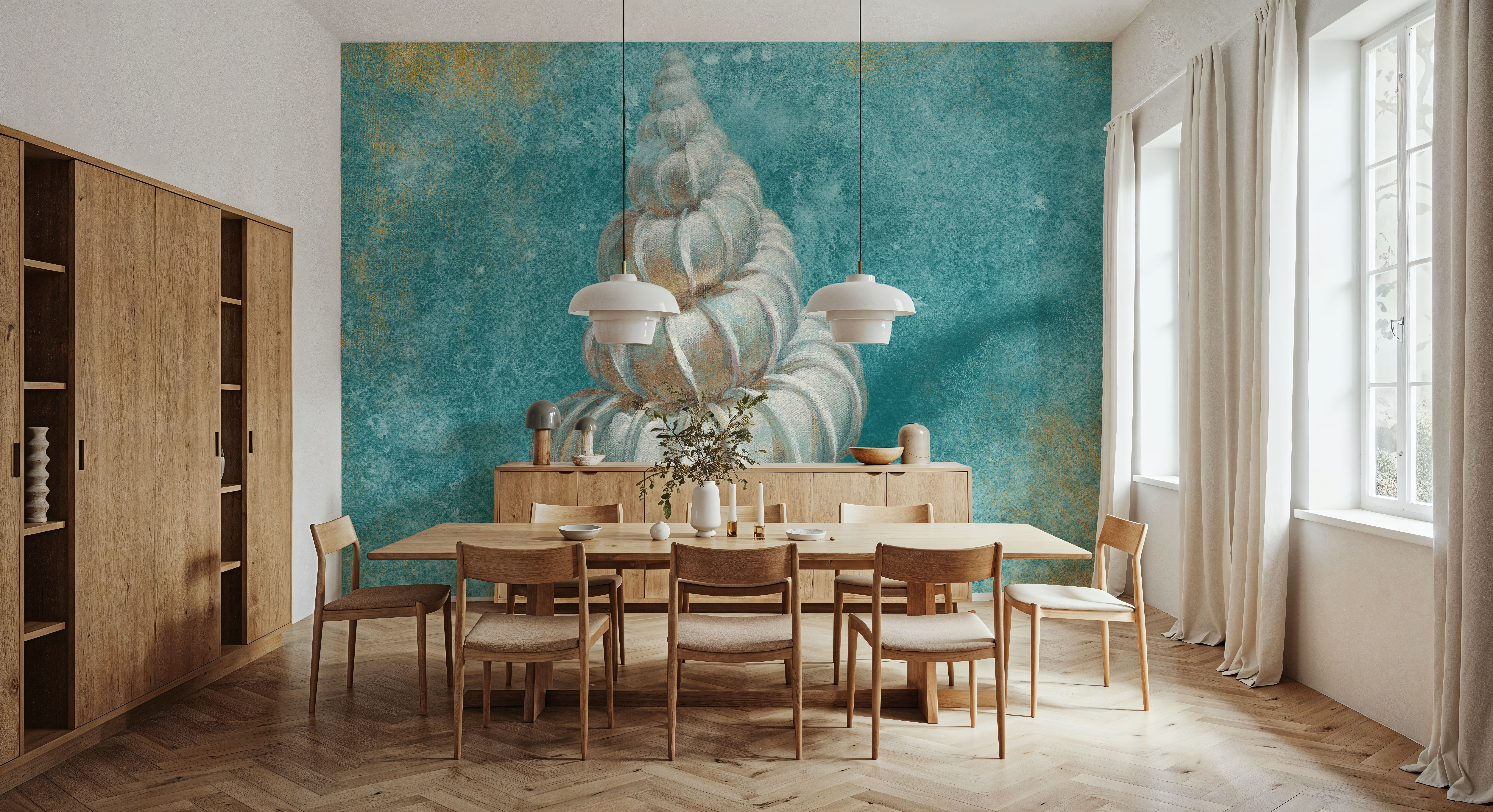 Treasures From the Sea Aqua I, Tapeten