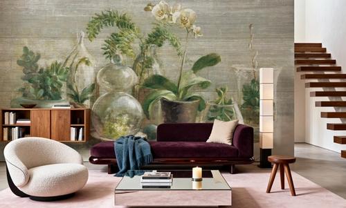 Greenhouse Orchids on Wood v2