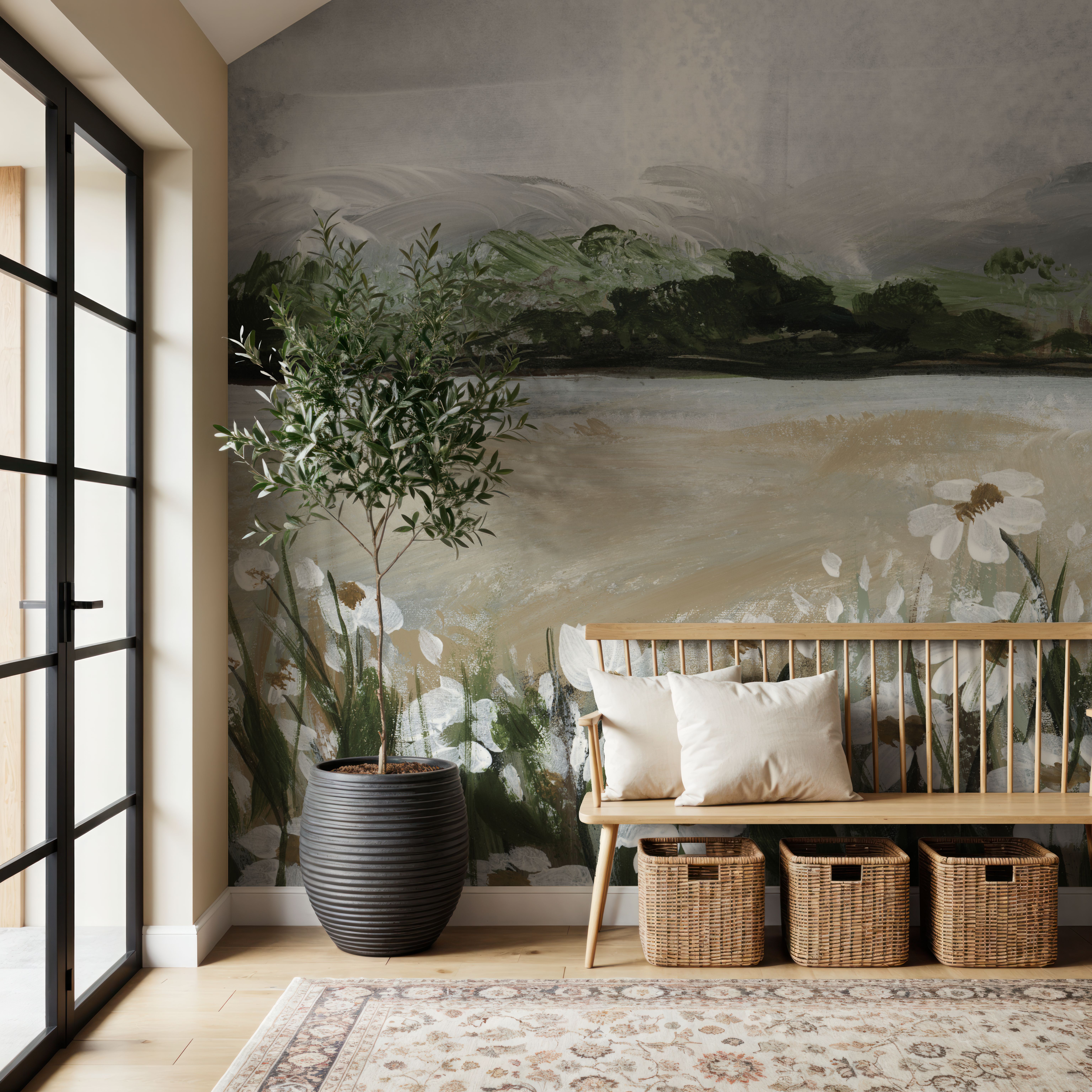 Wildflowers Among the Landscape