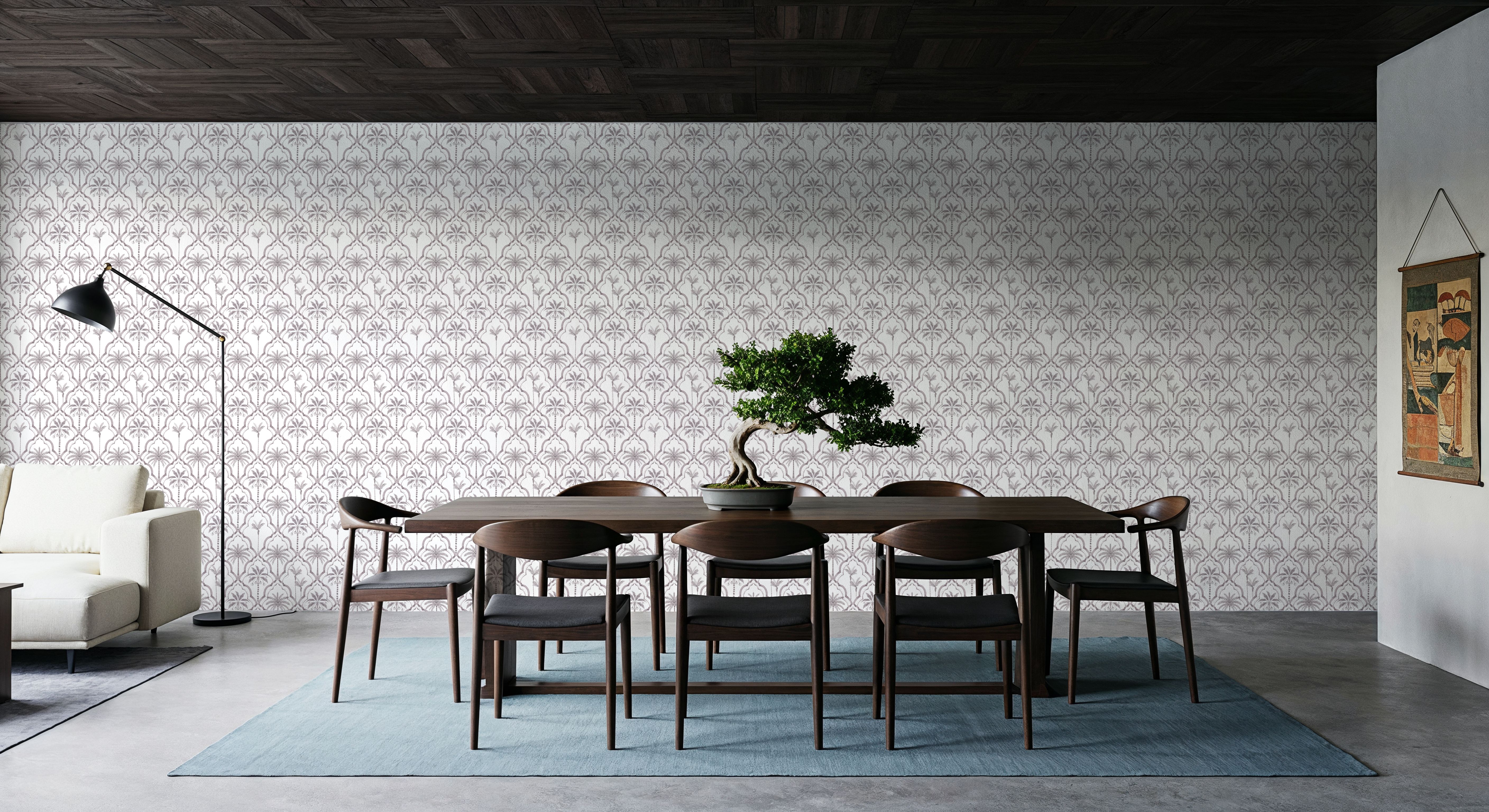 The Palm Lattice, Lavender Gray