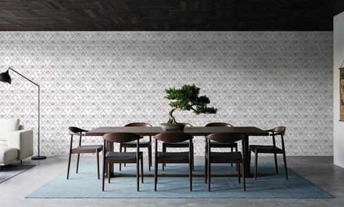 The Palm Lattice, Lavender Gray