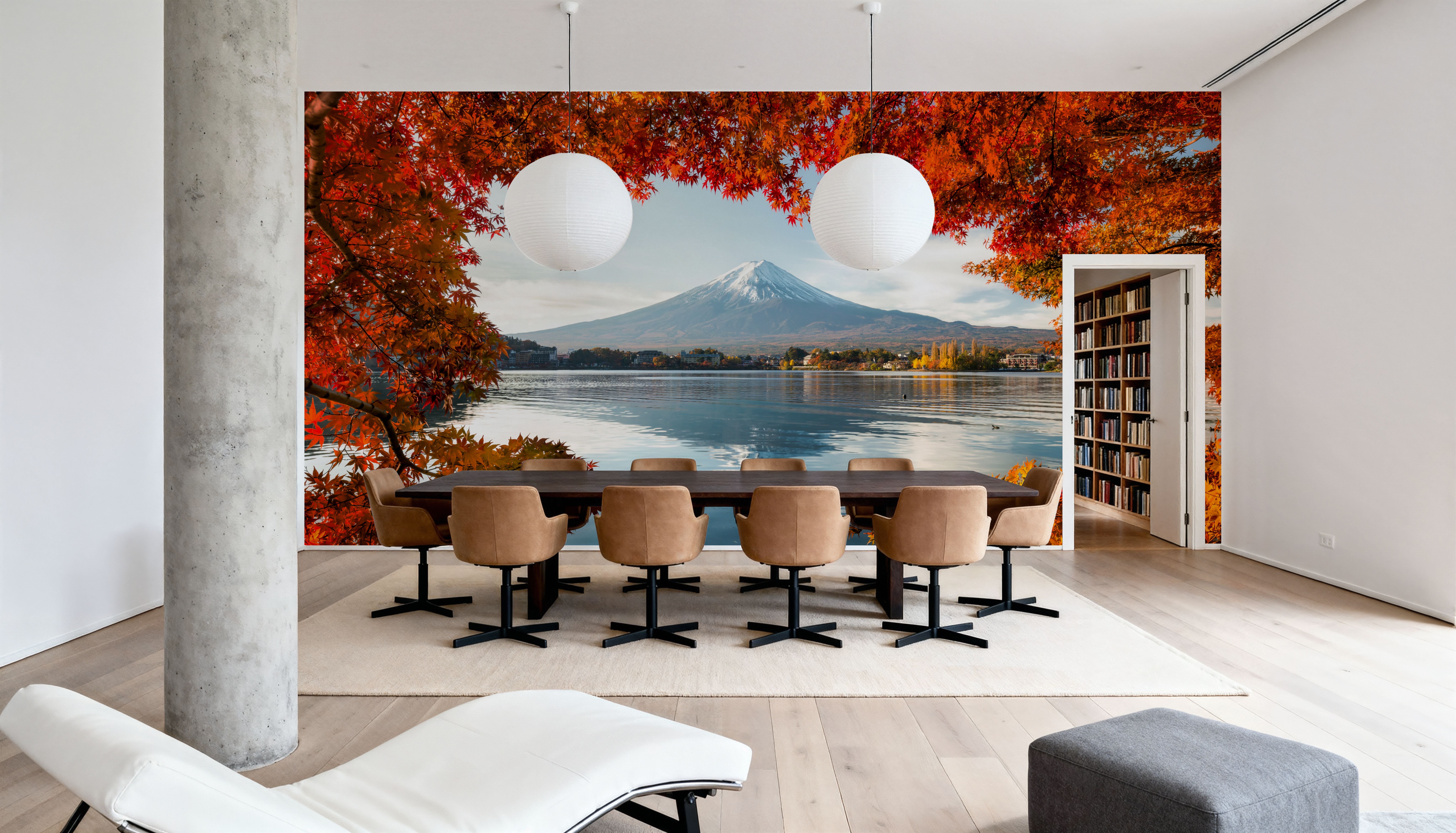 Mount Fuji Framed