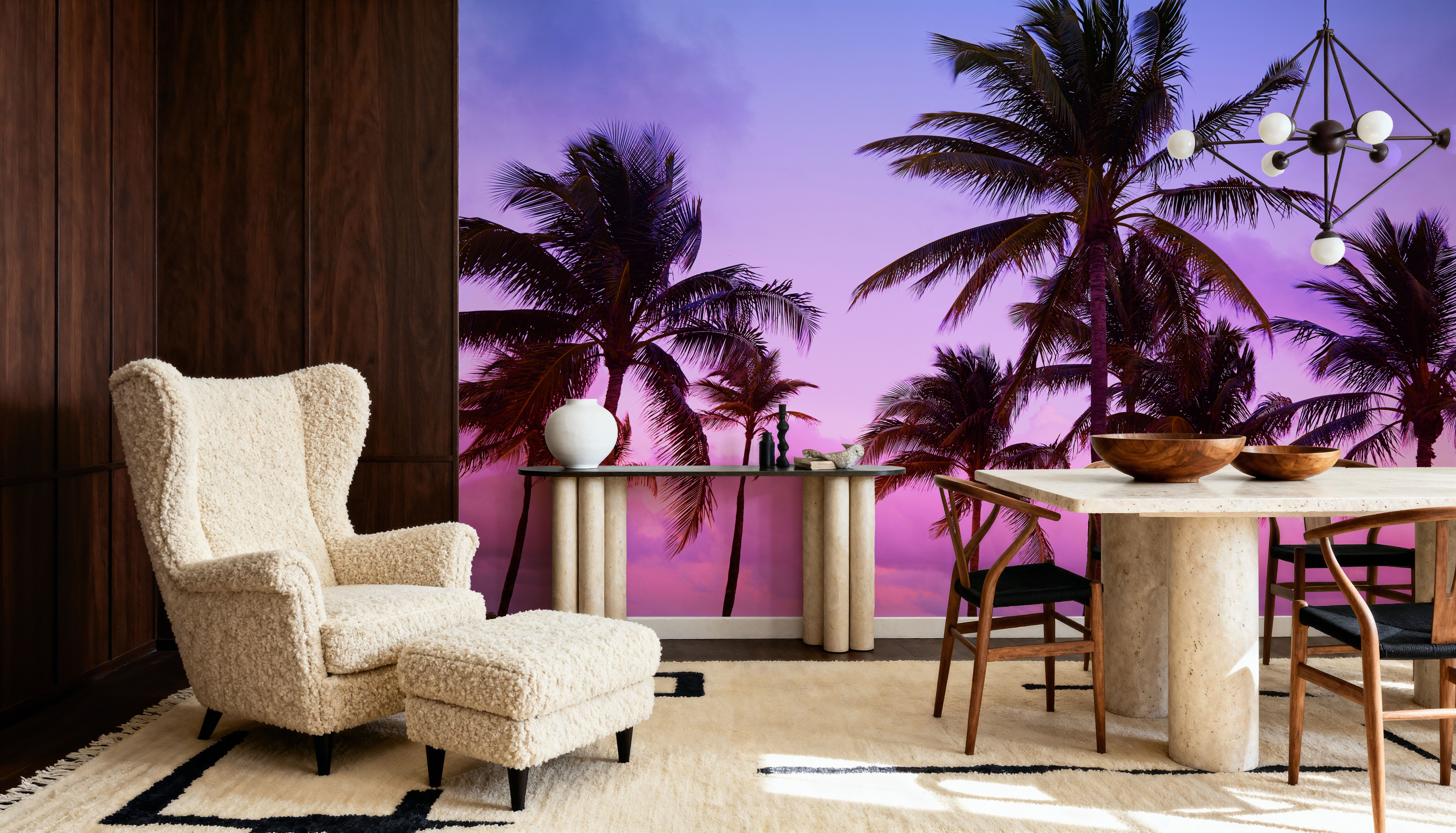 Palm Trees in Miami South Beach