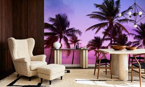 Palm Trees in Miami South Beach