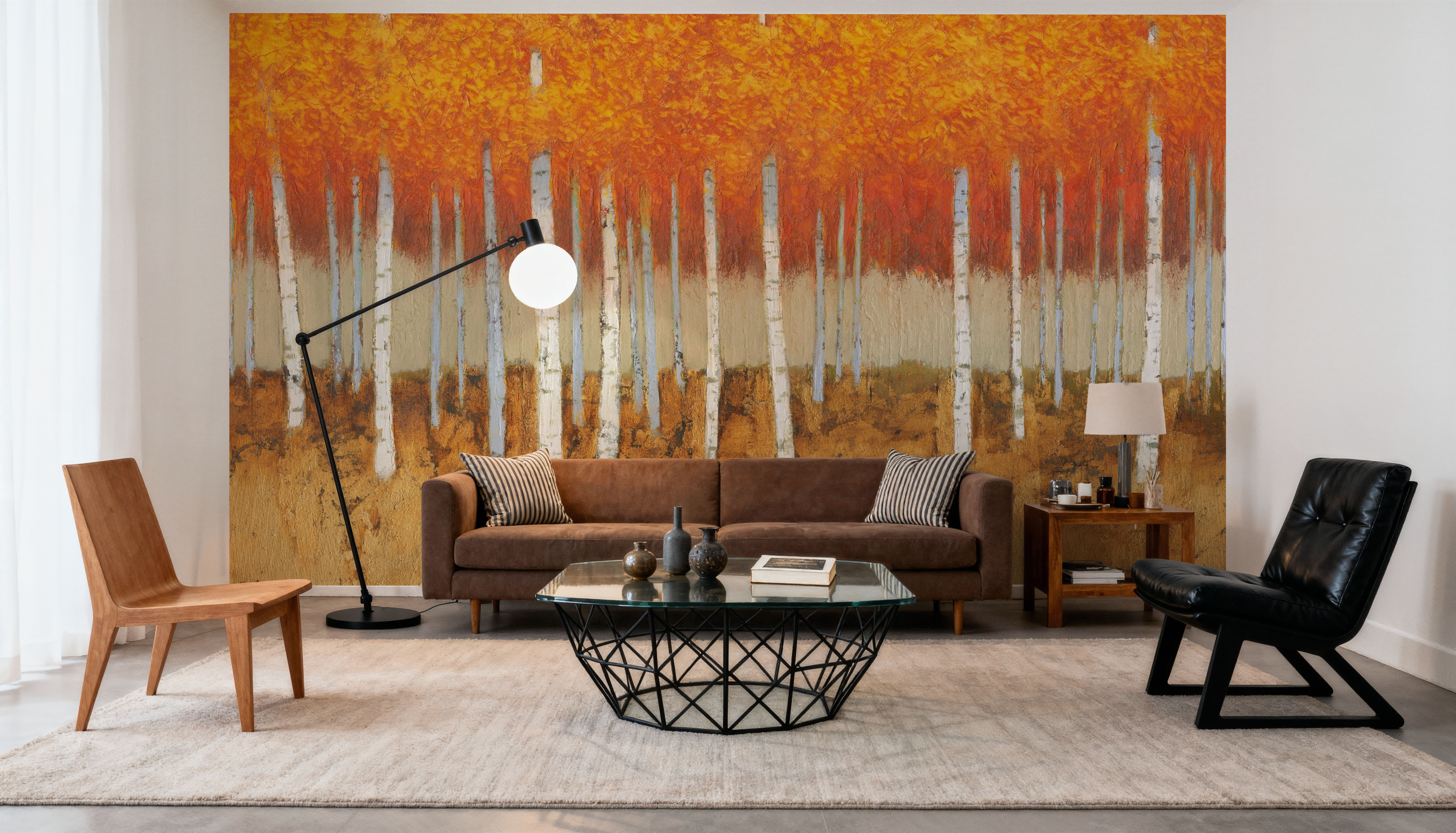 Autumn Birches