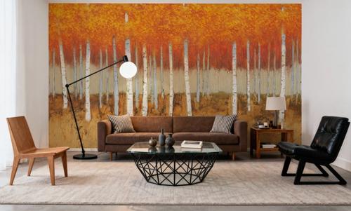Autumn Birches