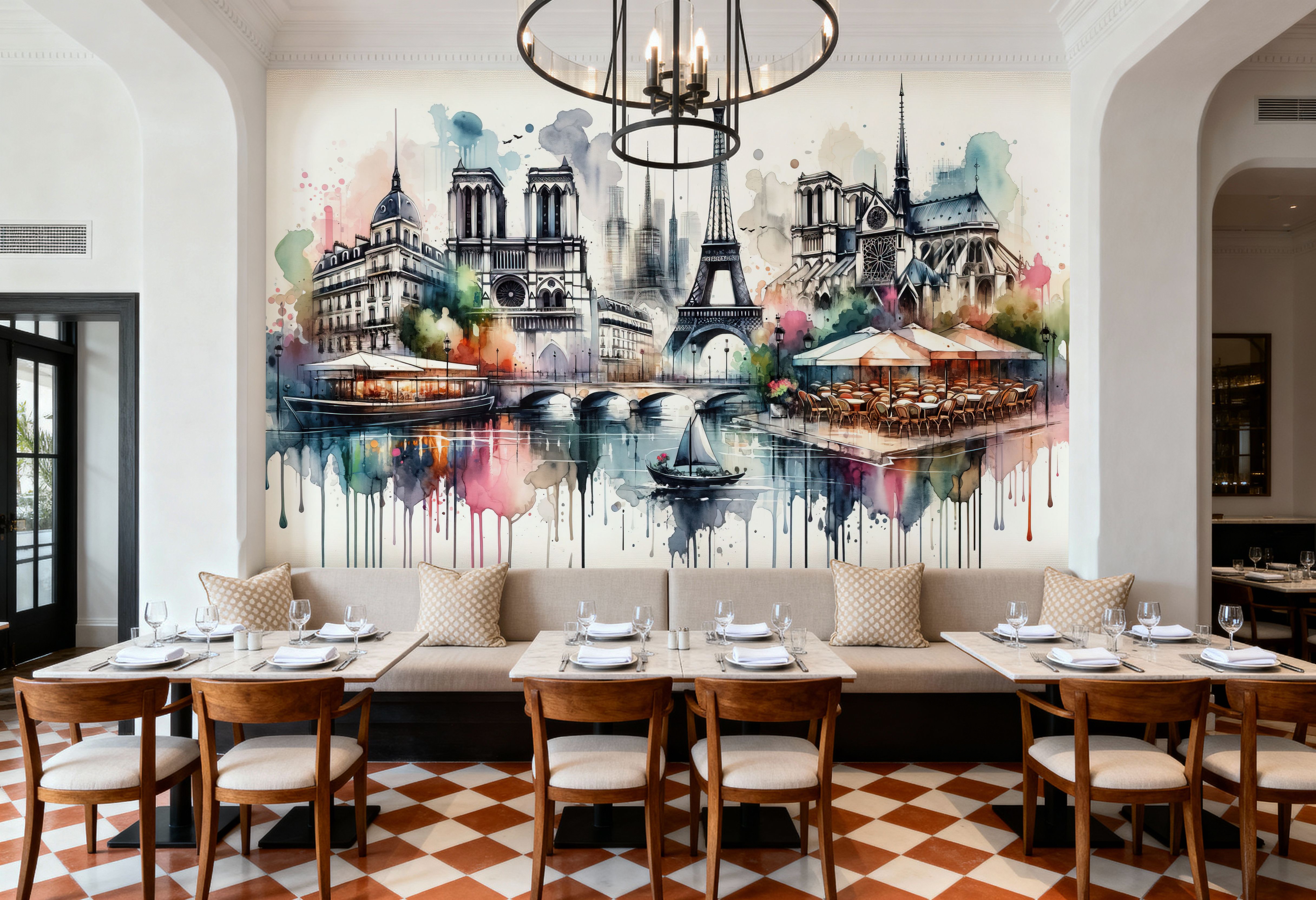 Watercolor Paris