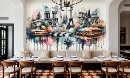 Watercolor Paris