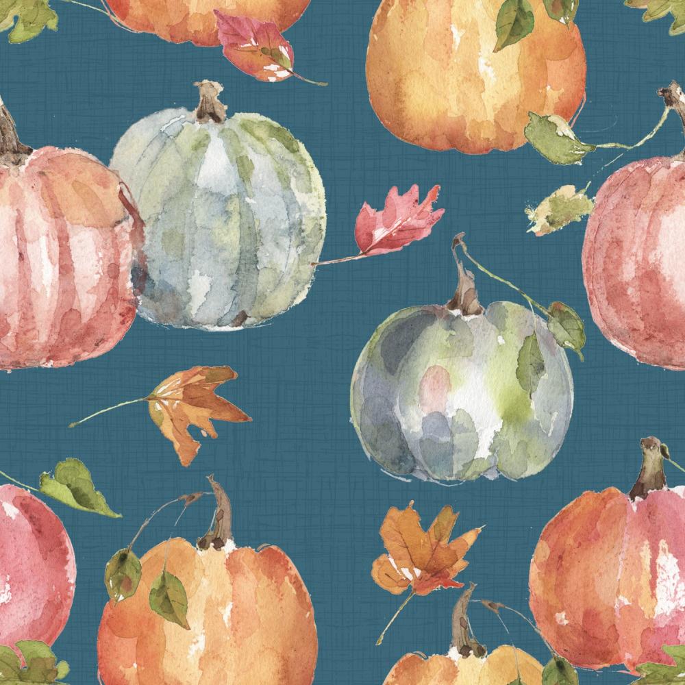 Time to Share Pumpkins Blue