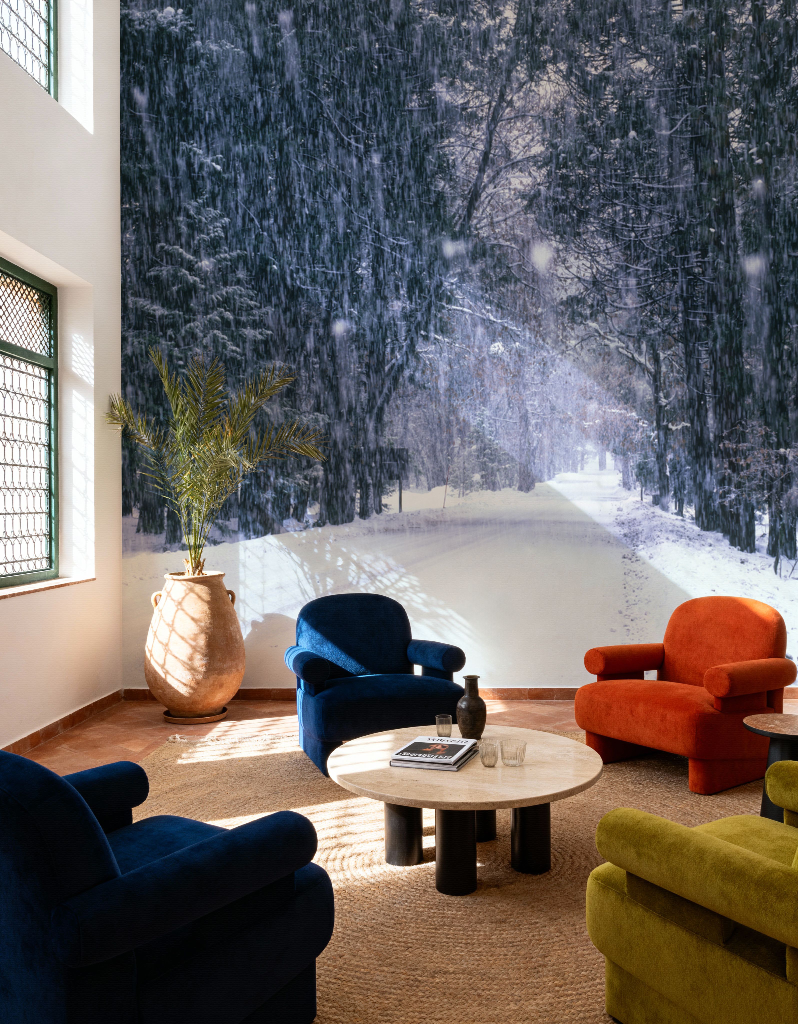 Winter Forest Path