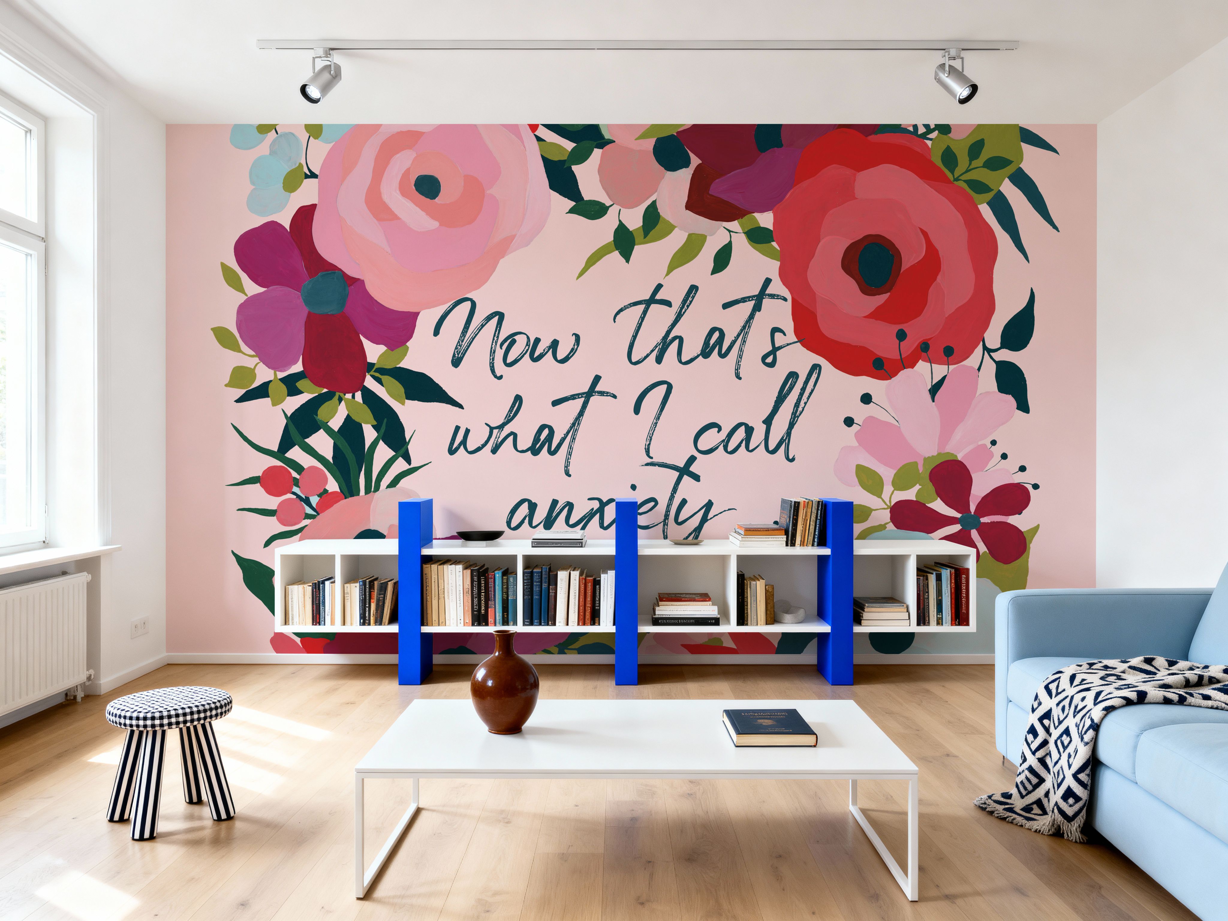 Anxiety, Papier peint