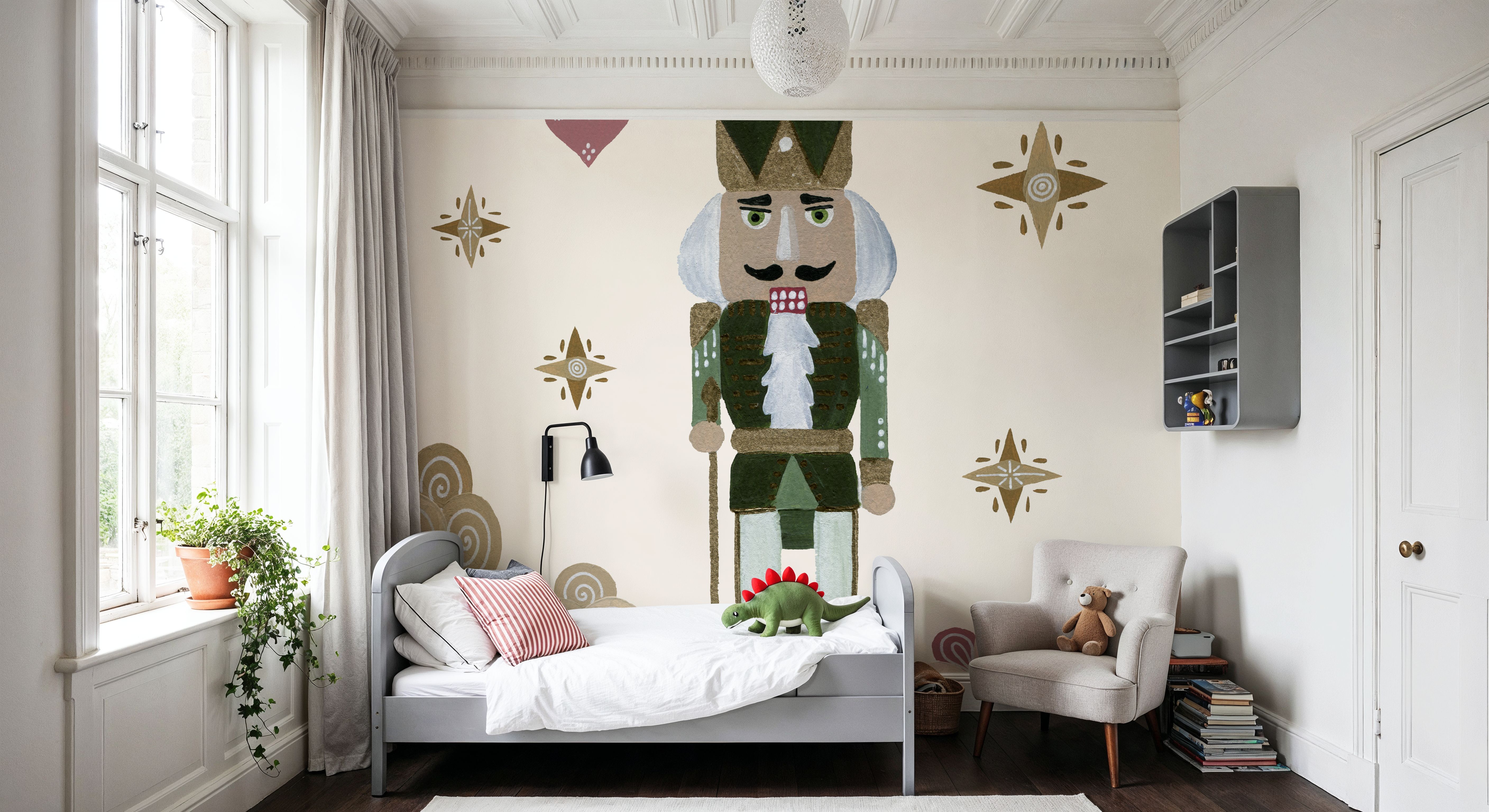 Vintage Nutcrackers V, Wallpaper