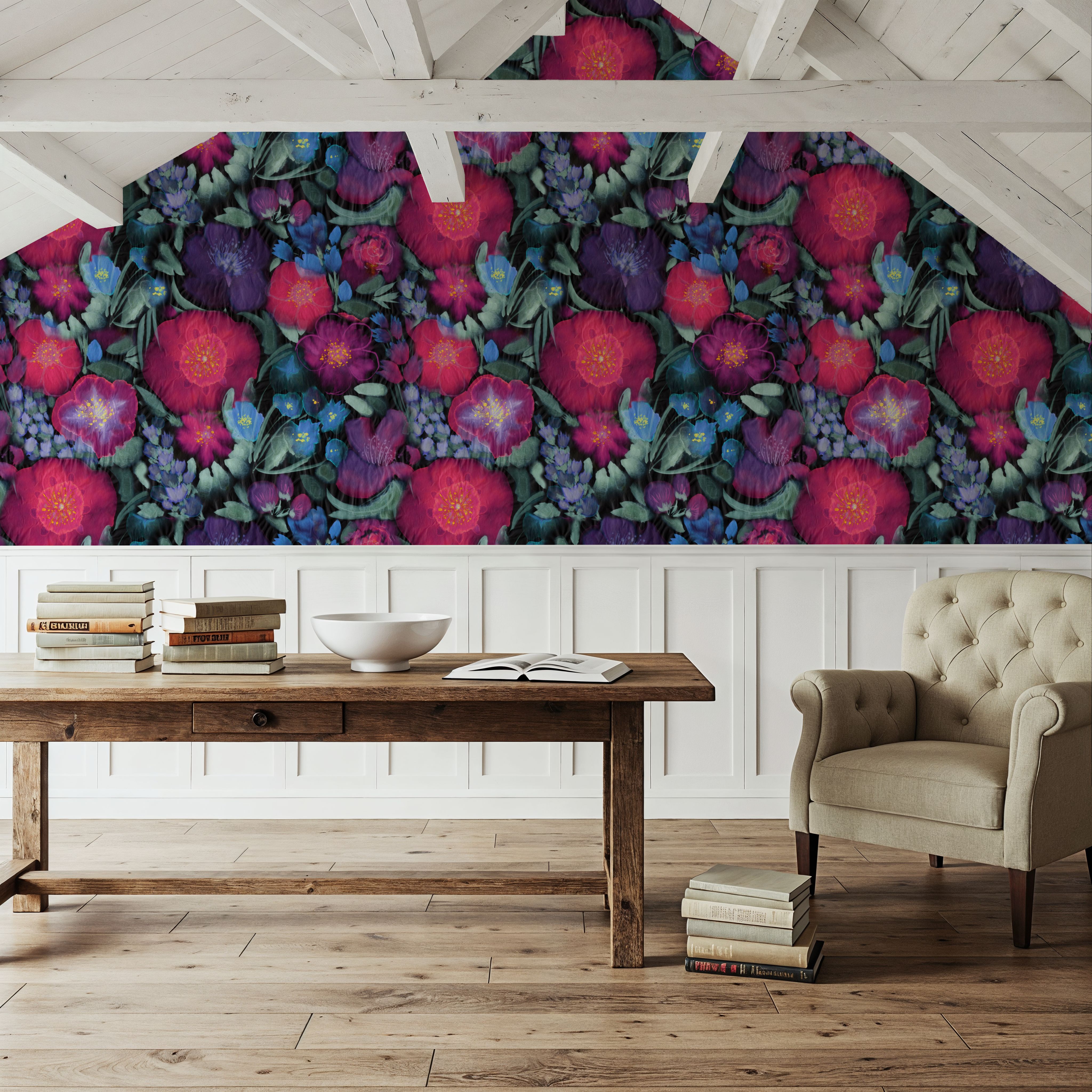 Flowershow Poppies, Cerise