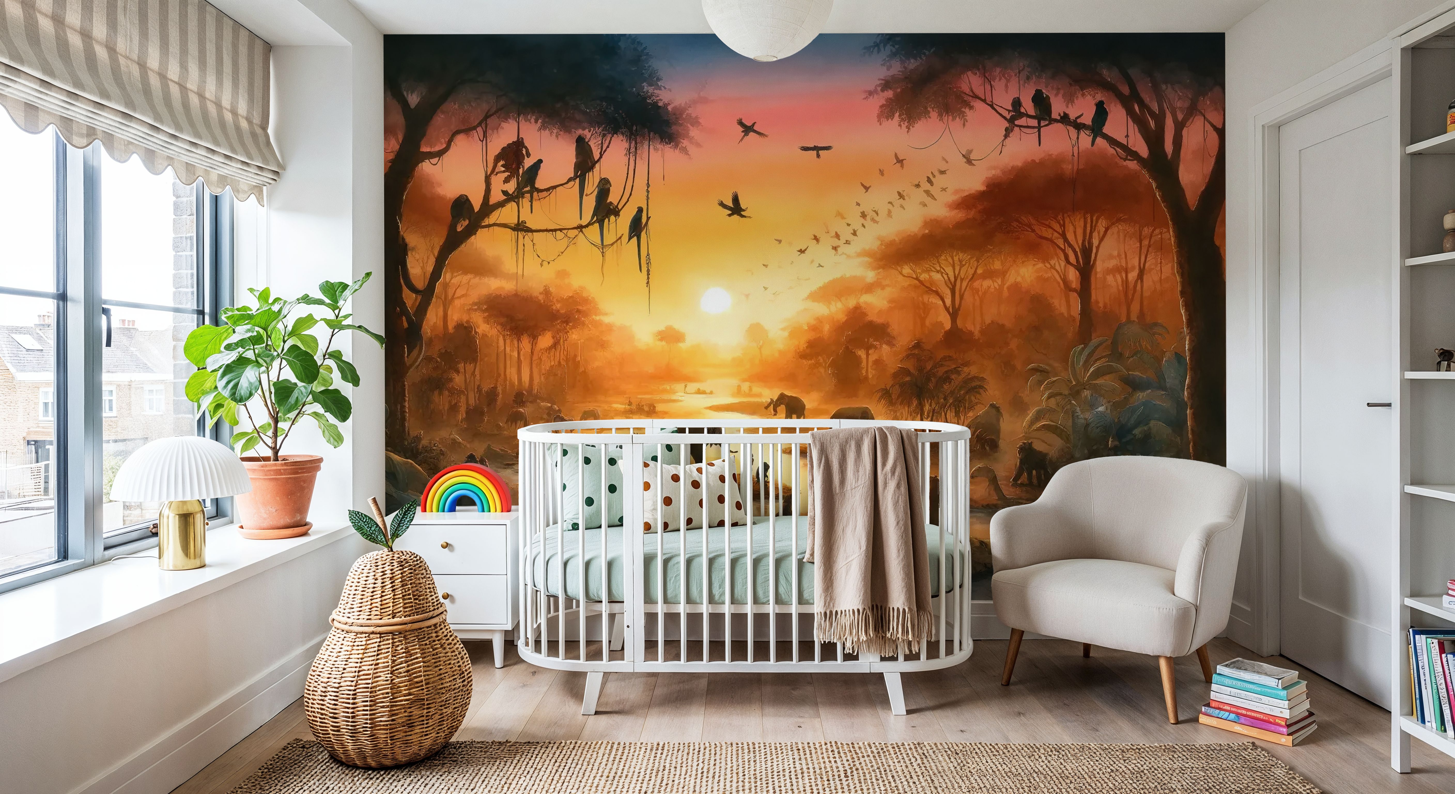 Twilight Serenity in the Jungle Abode