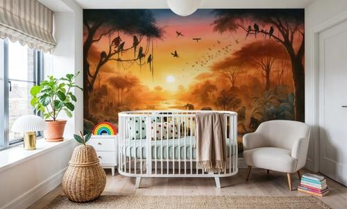 Twilight Serenity in the Jungle Abode