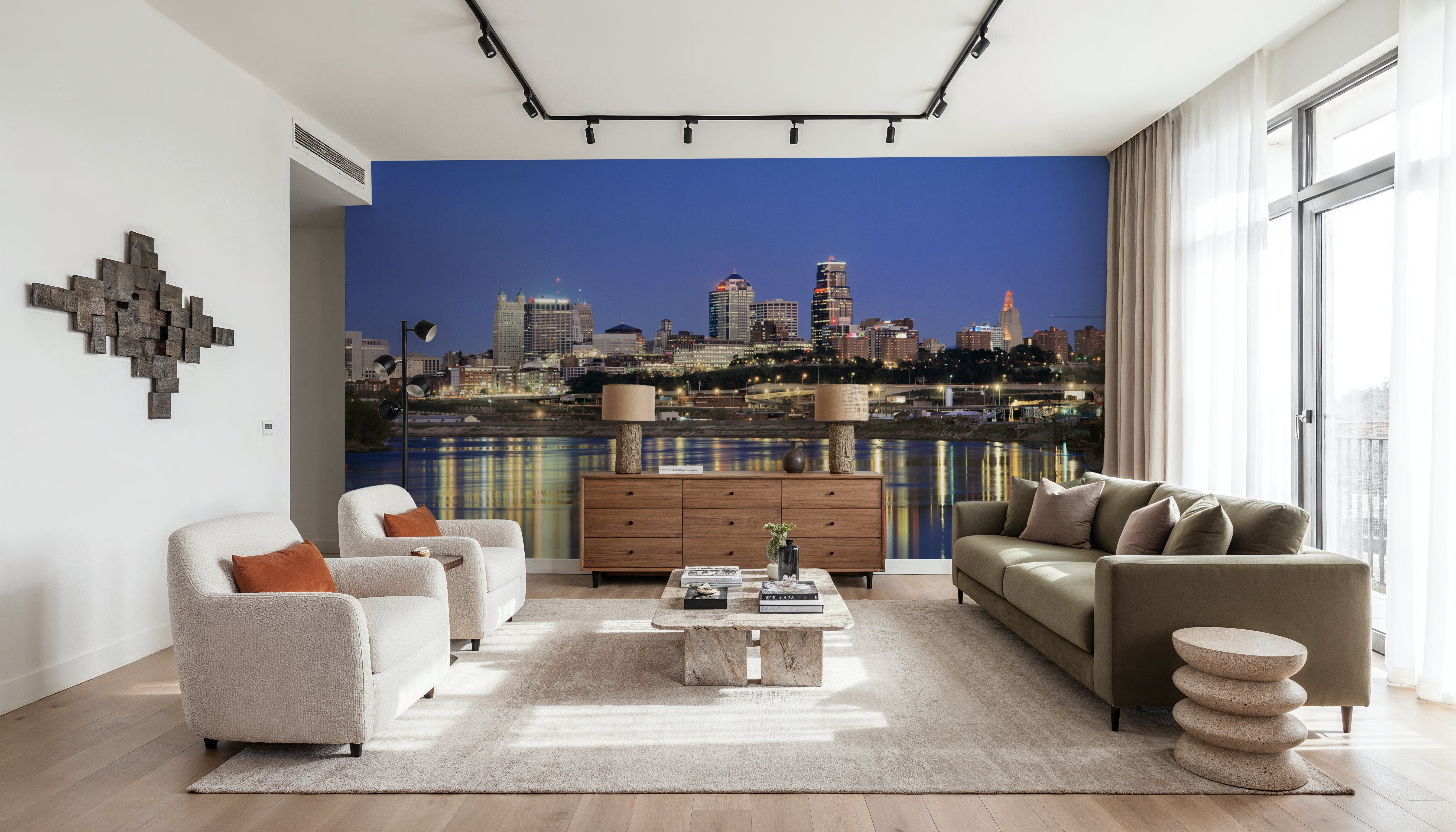 Urban Twilight Reflection