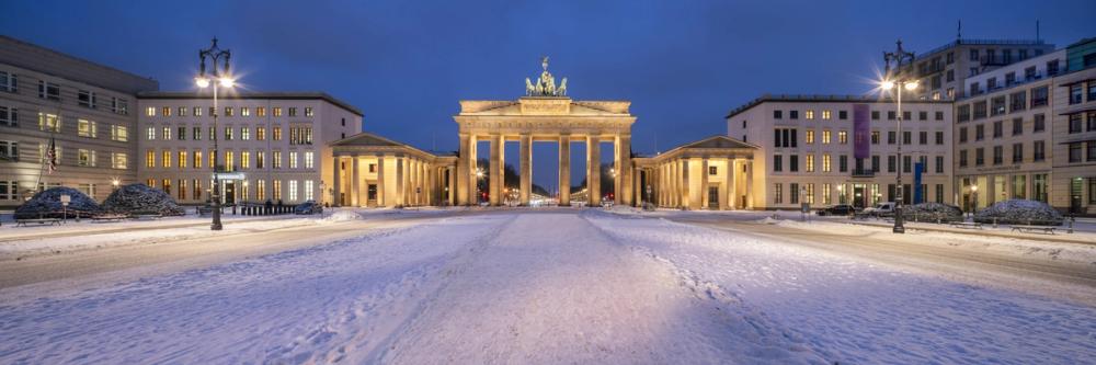 Brandenburger Tor in Winter