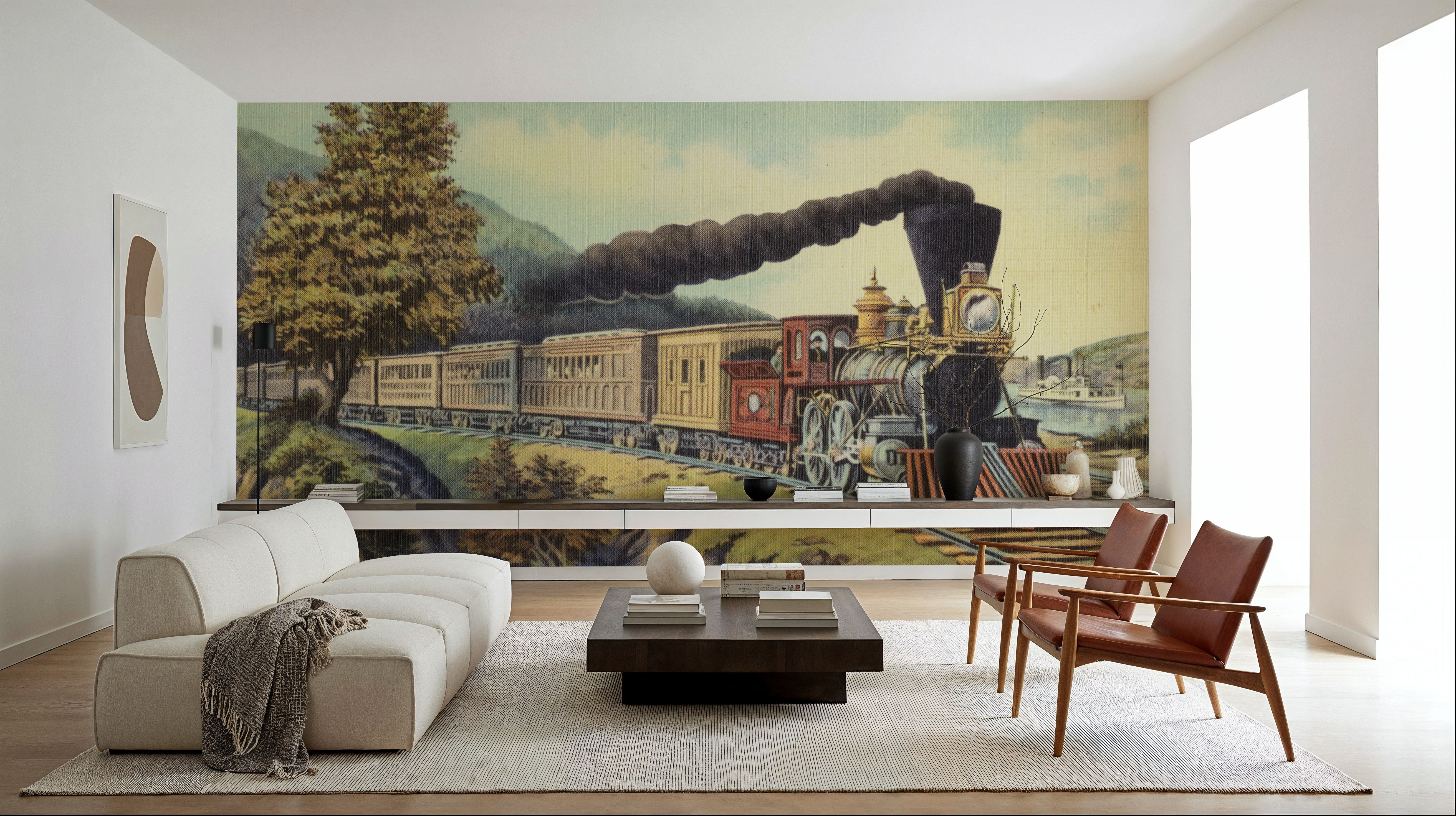 Greetings from the Railway - Screenprint Postcard