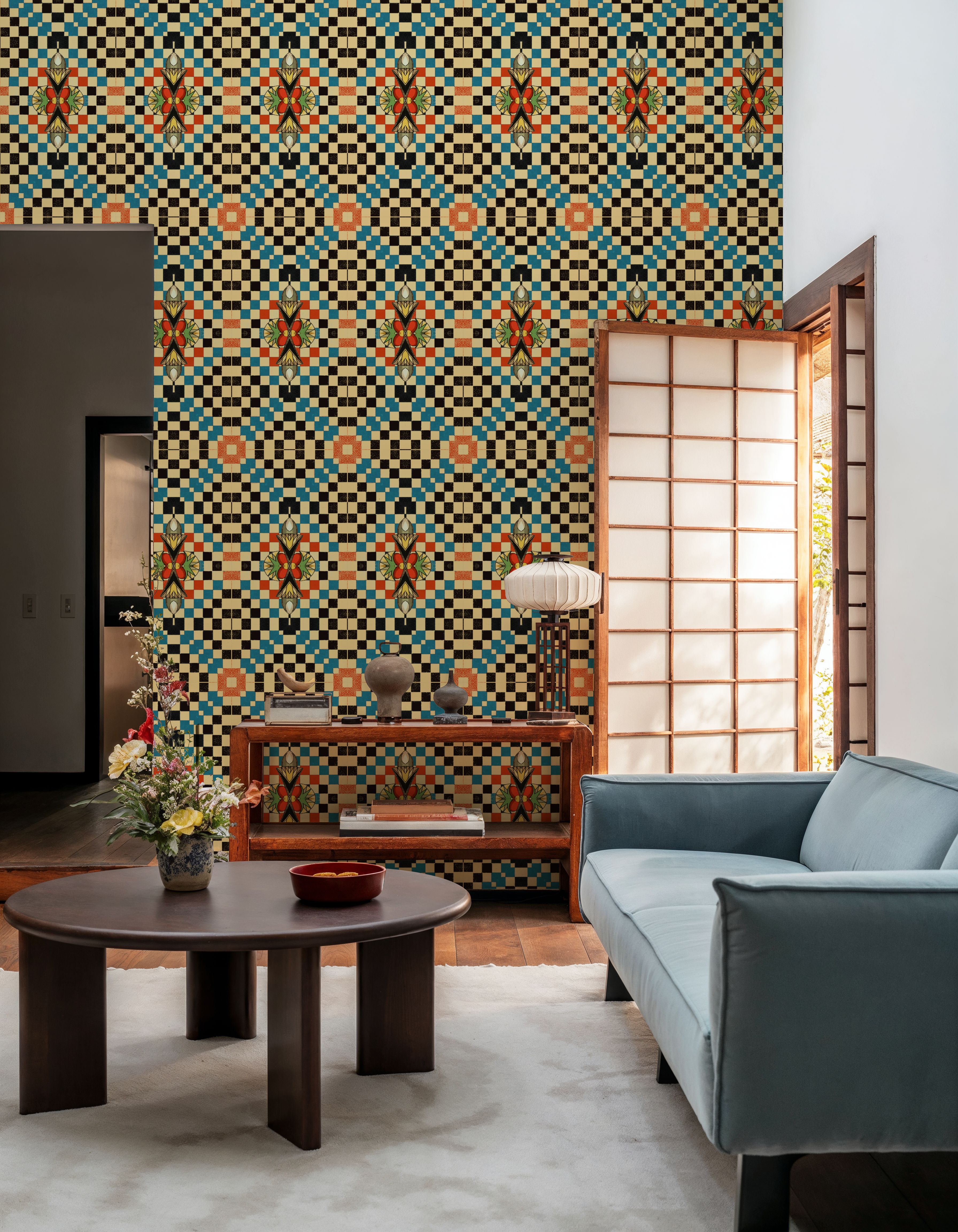 Ornamental Checkers no.III