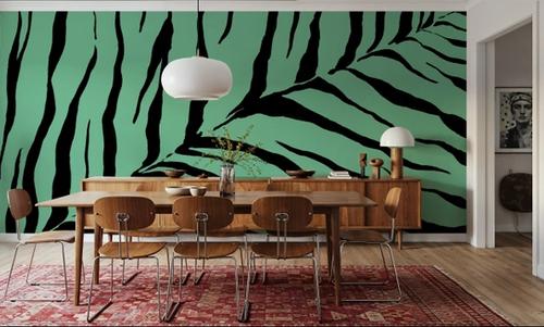 Animal Print III Green