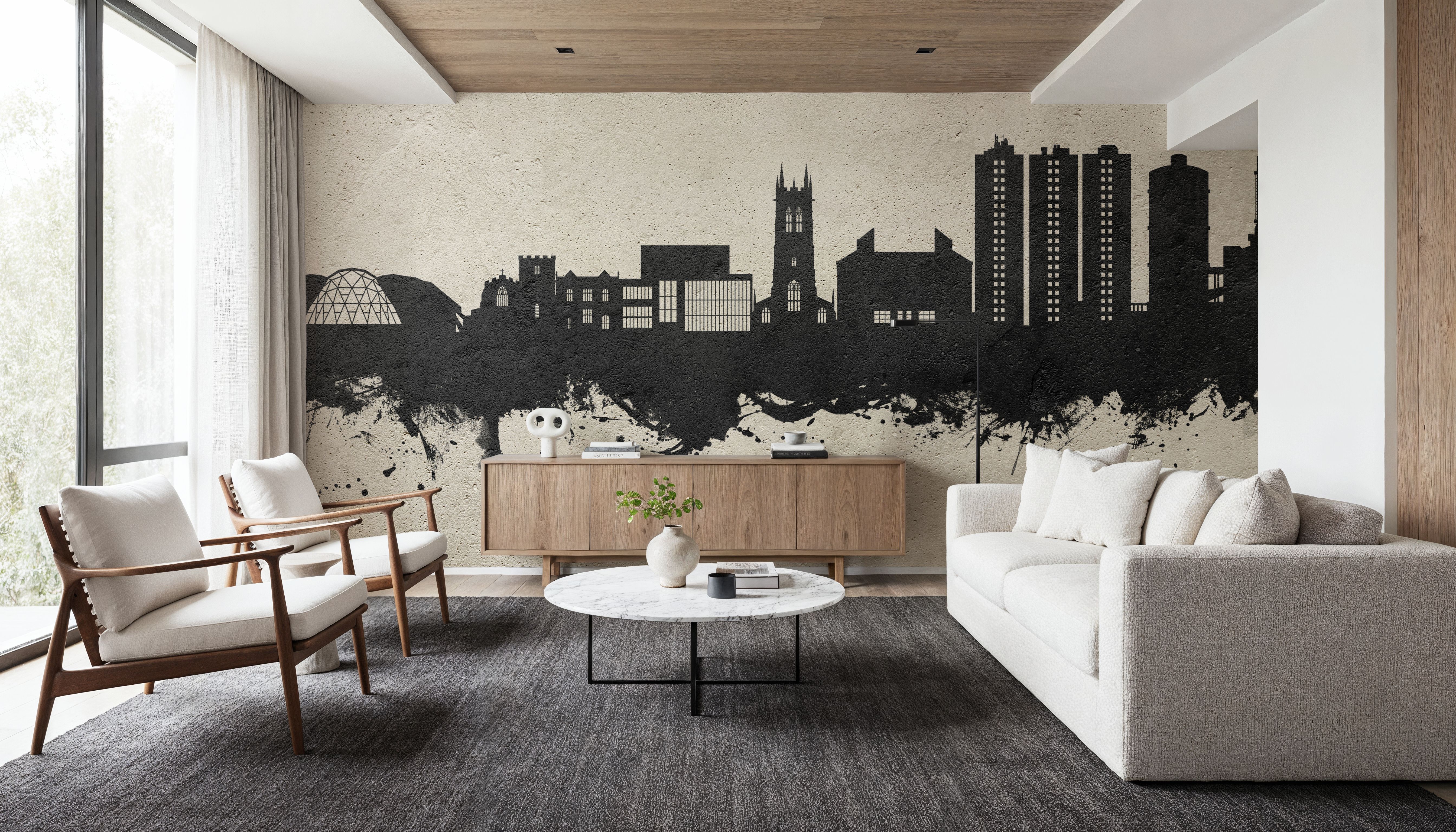 Scunthorpe England Skyline Concrete