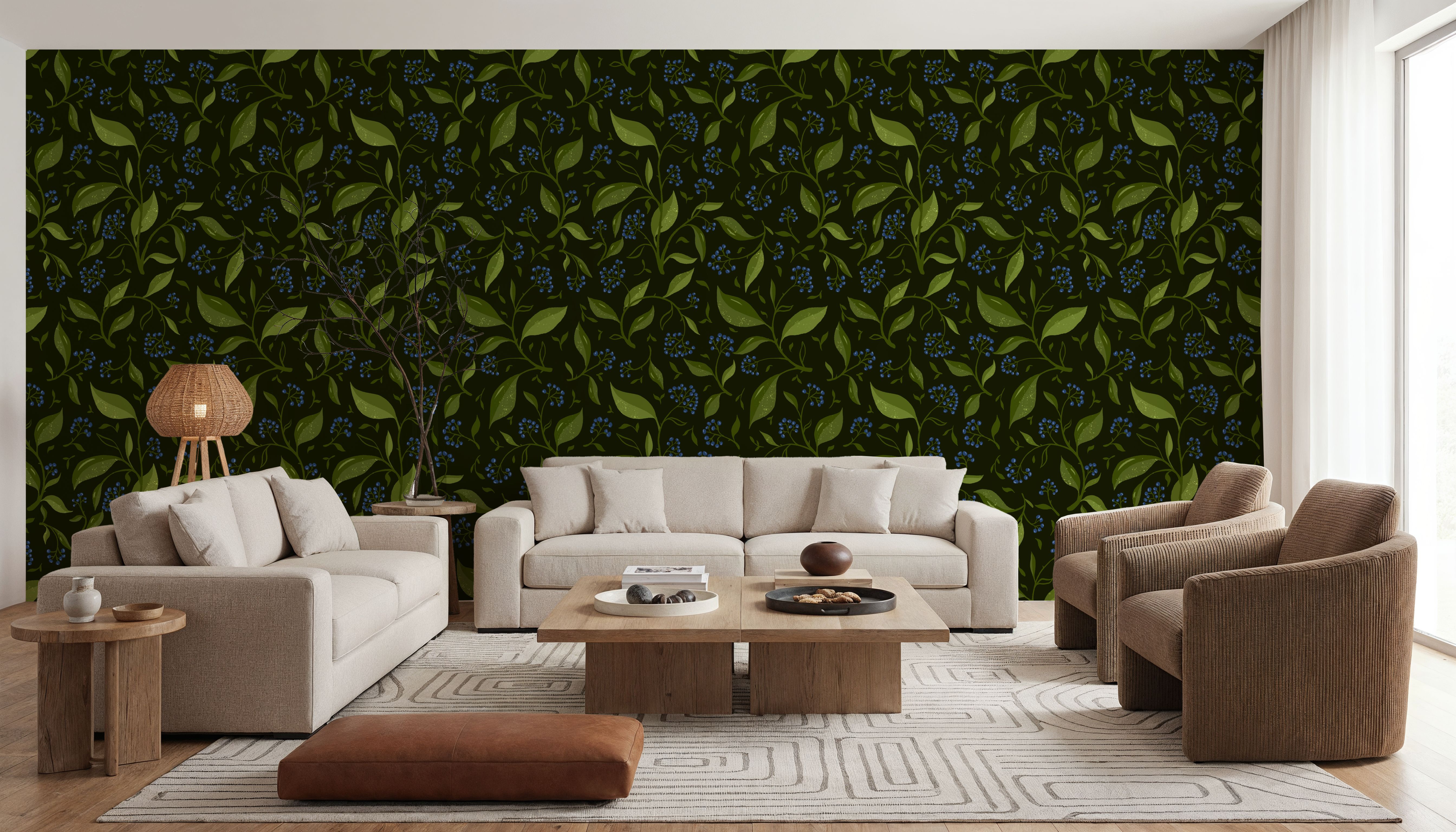 Winter Berries, Night