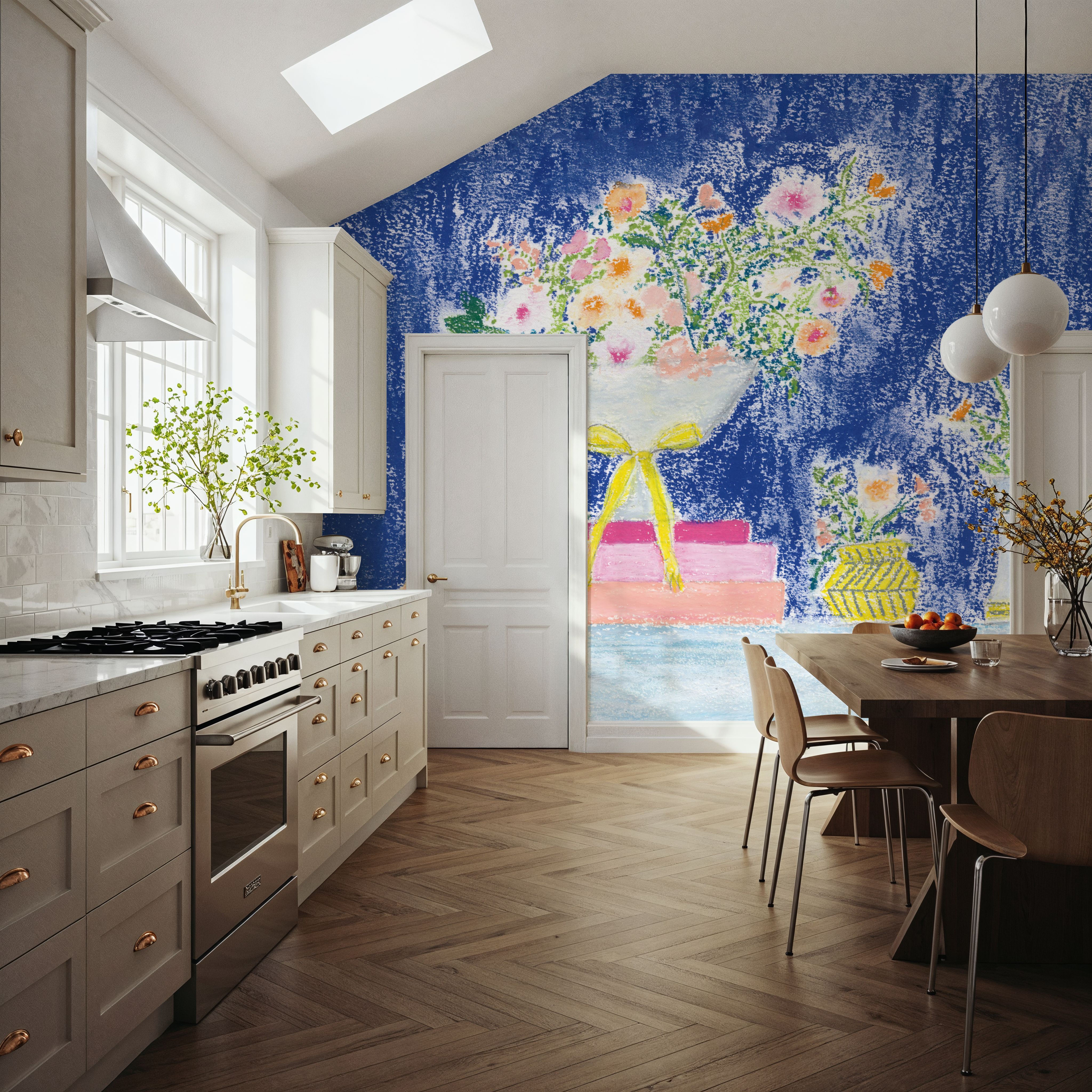 Flower Vases and Books