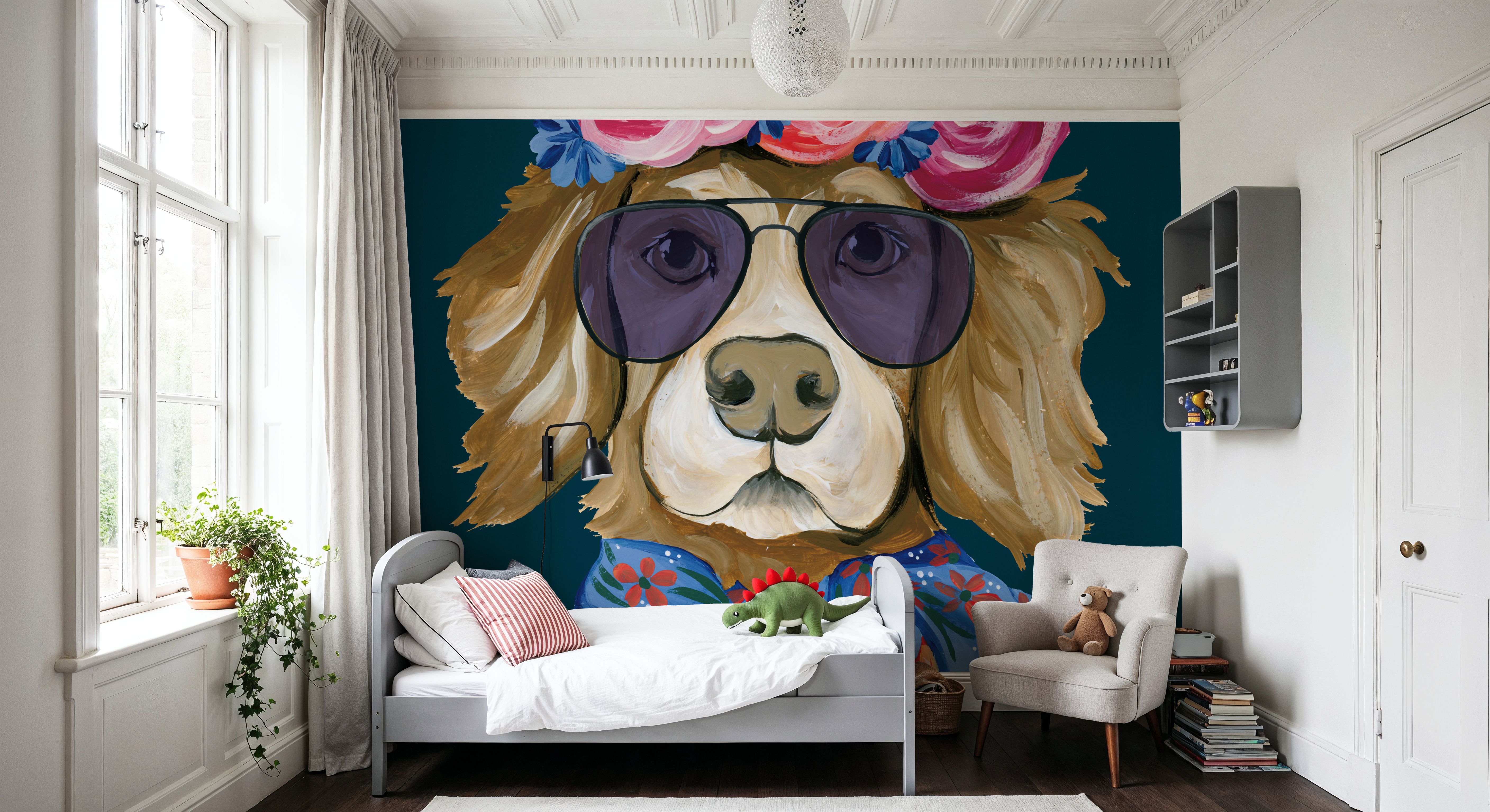 Glitzy Golden Retriever