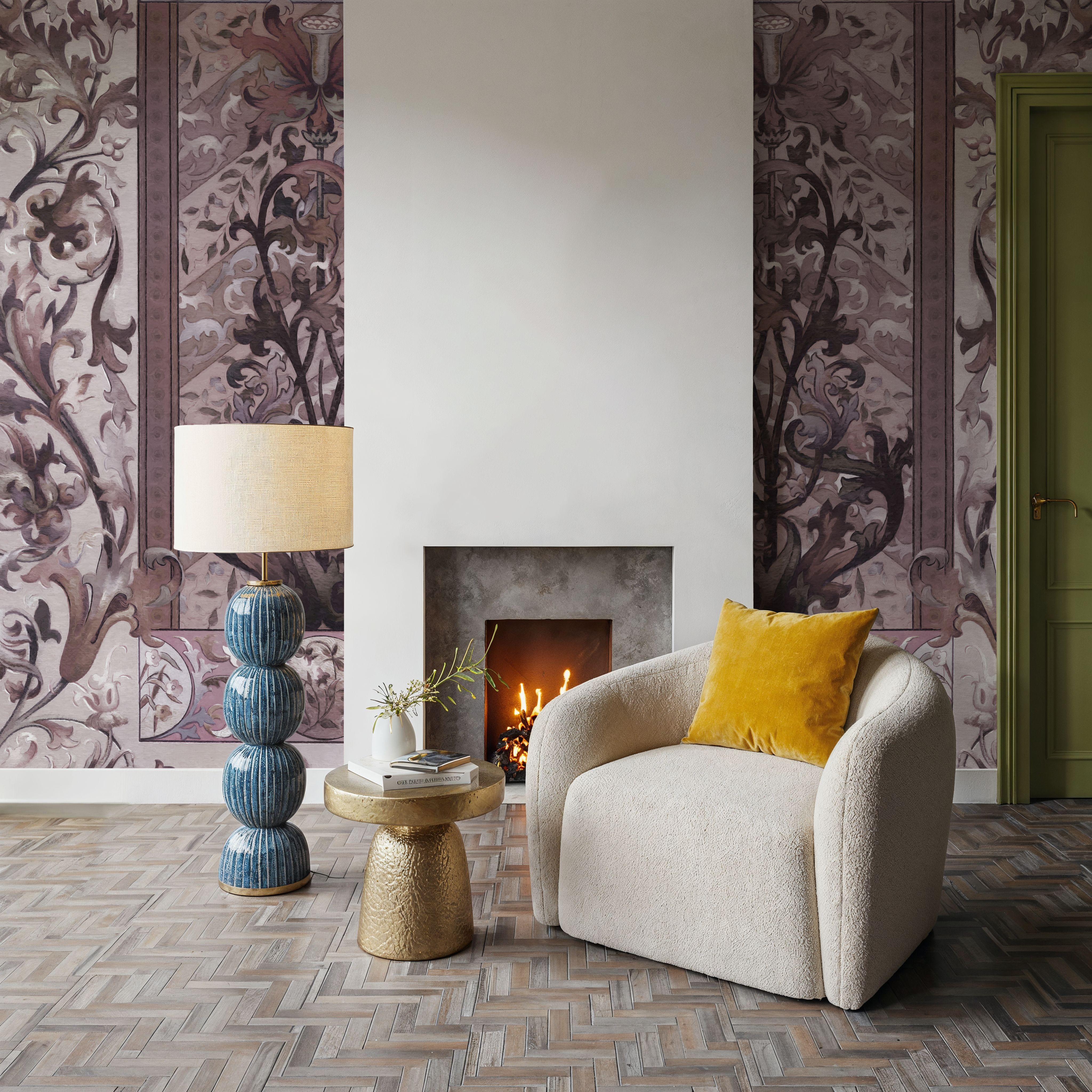 Plant Fantasy Ornament, Rose