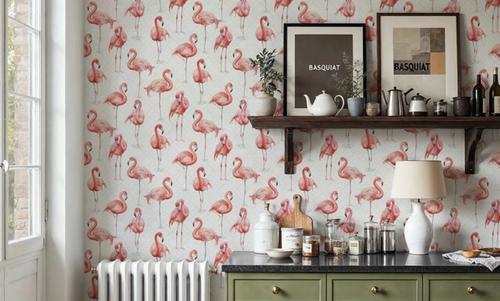 Flamingo Goals White