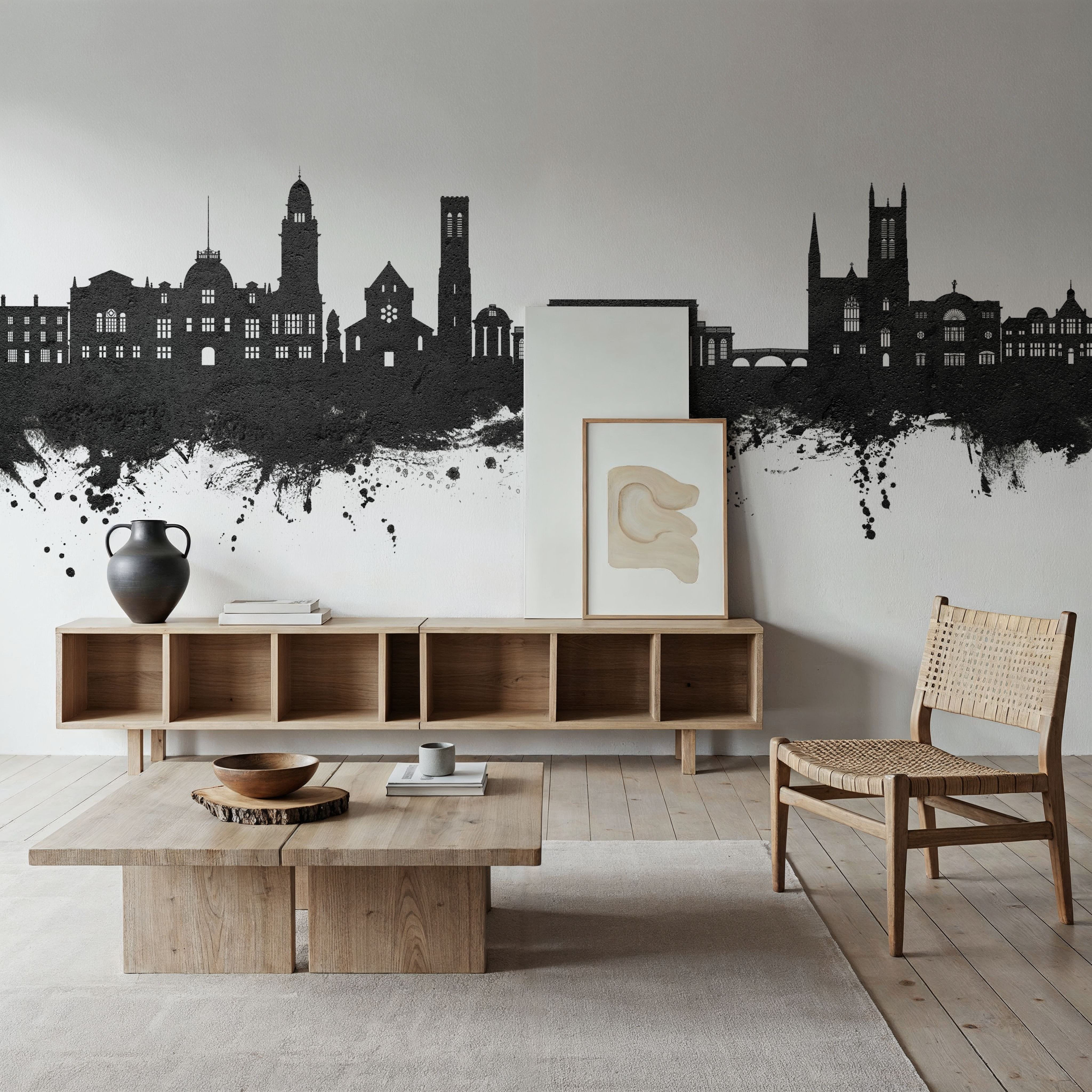 Royal Leamington Spa England Black & White