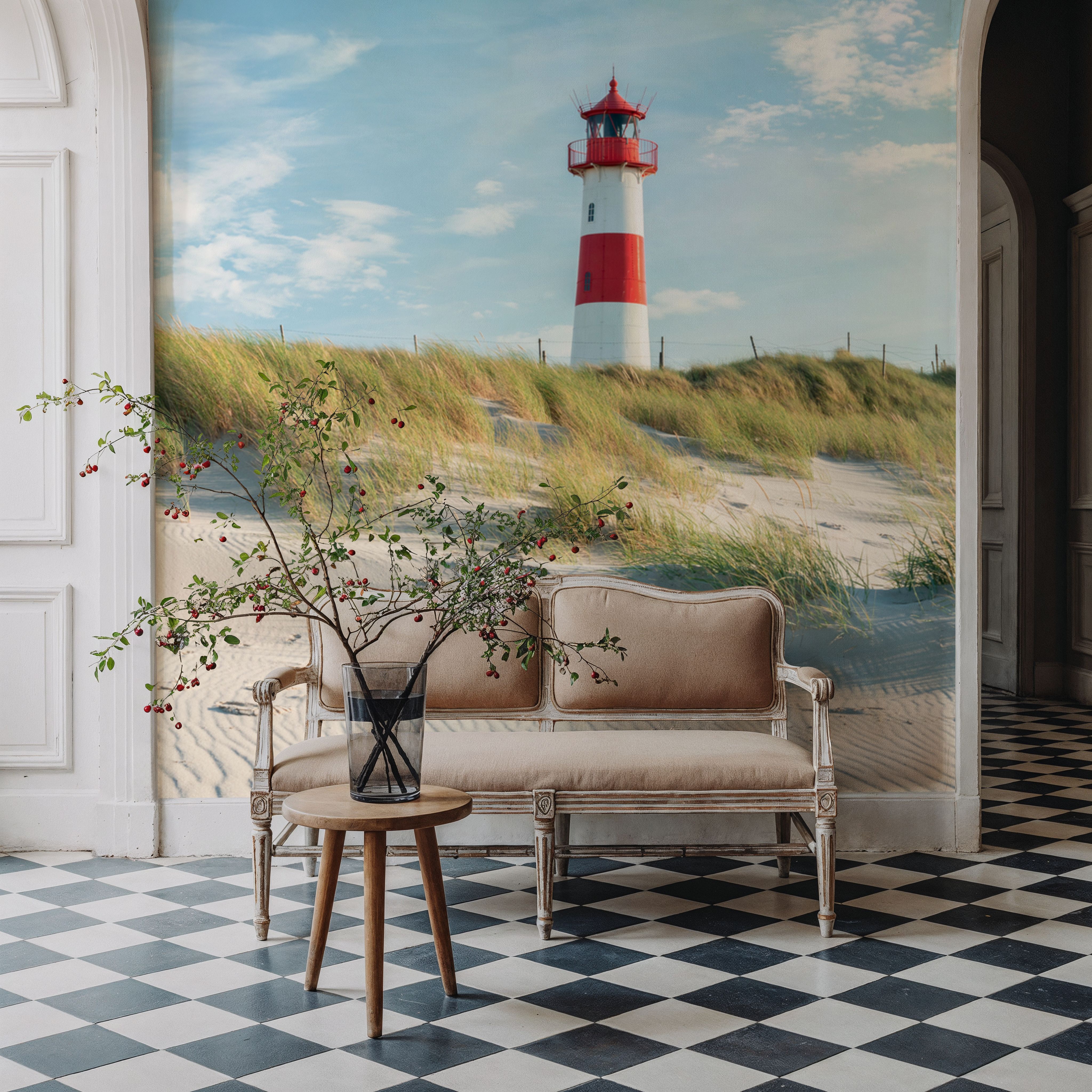 Lighthouse List-Ost on the Island of Sylt