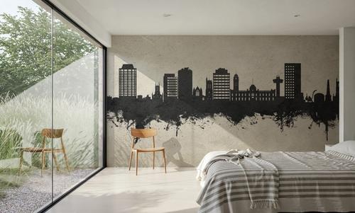 Hobart Australia Skyline Concrete