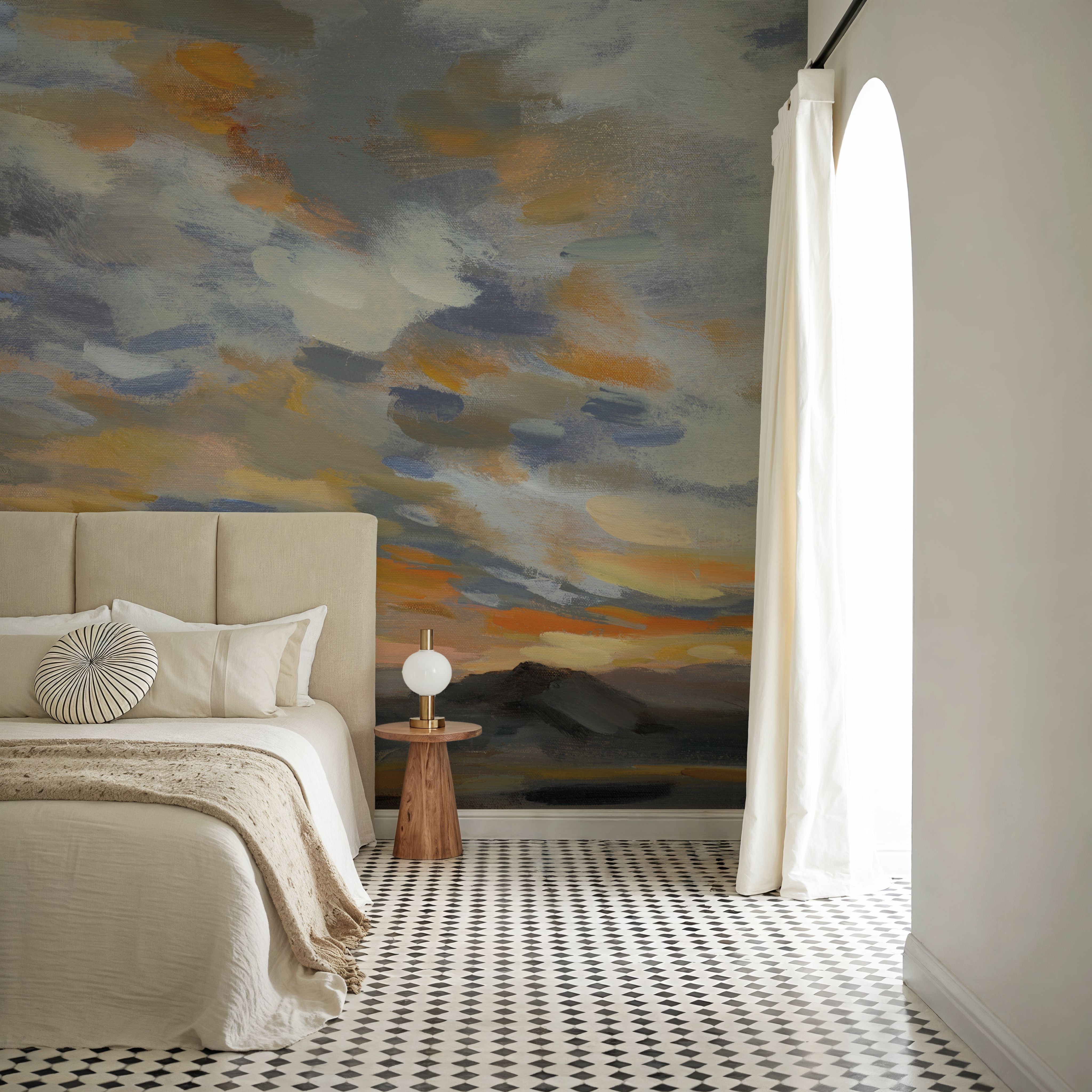 High Desert Sky I Navy