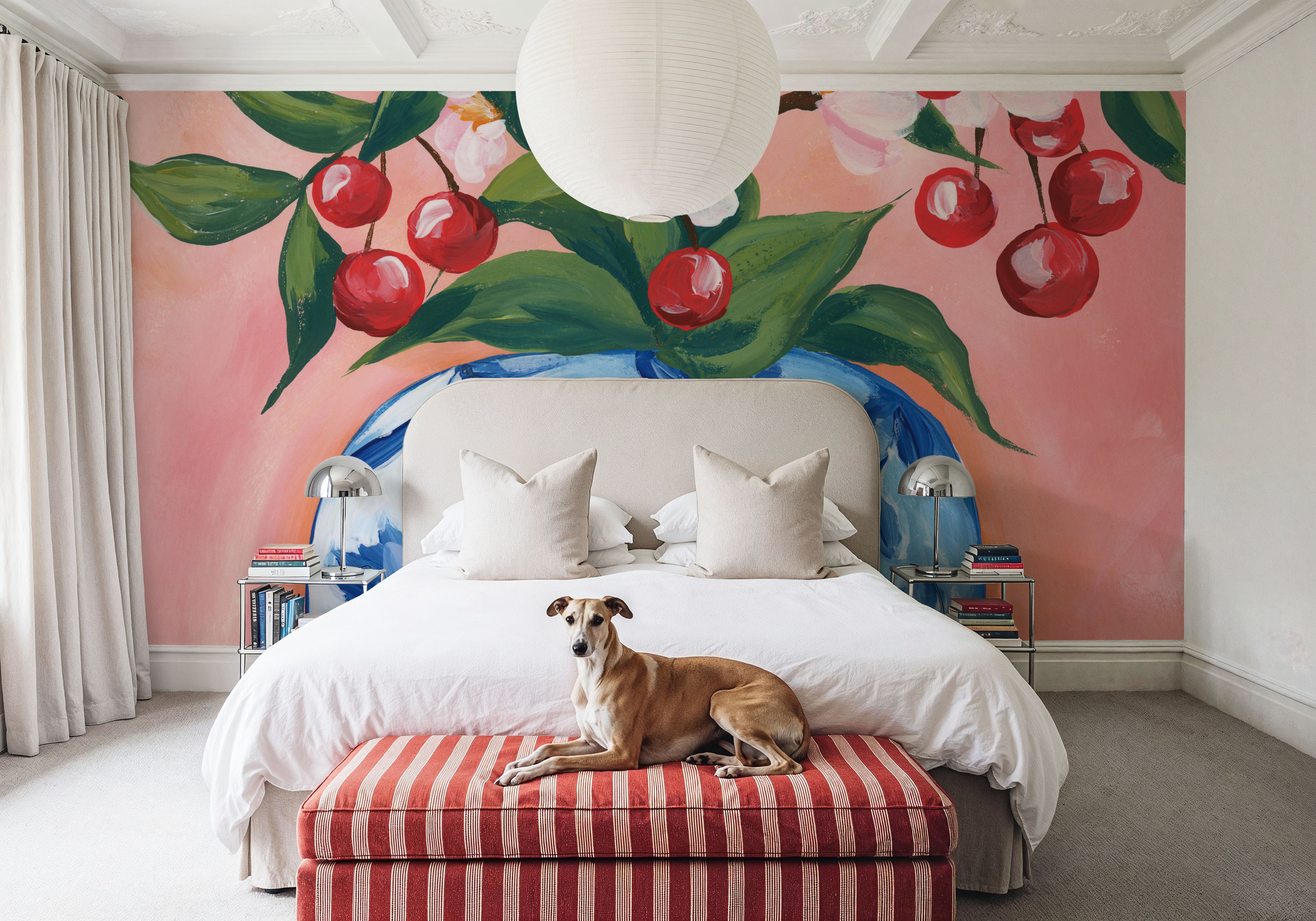 Blooming Cherry Vase