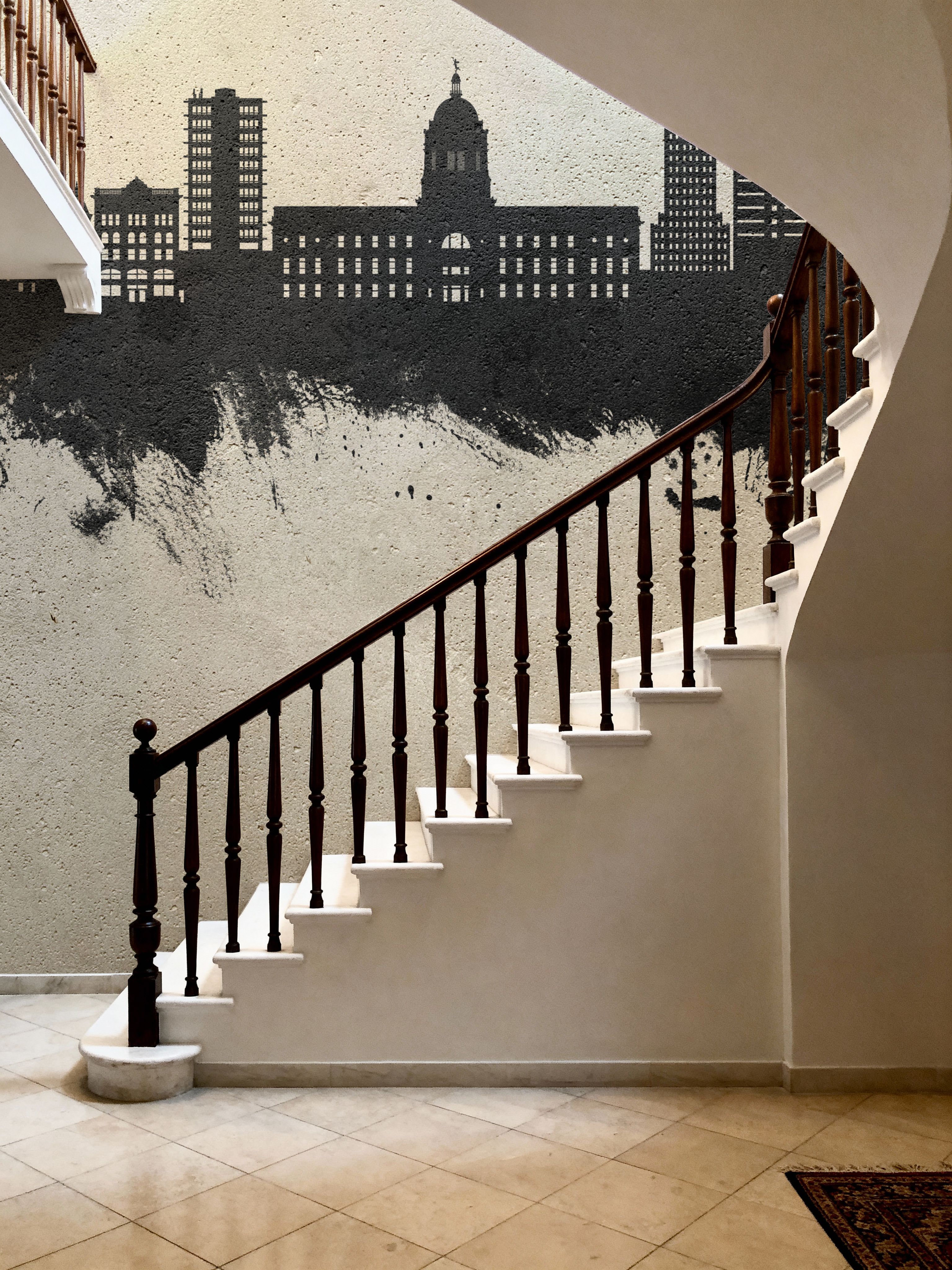 Fort Wayne Indiana Skyline Concrete