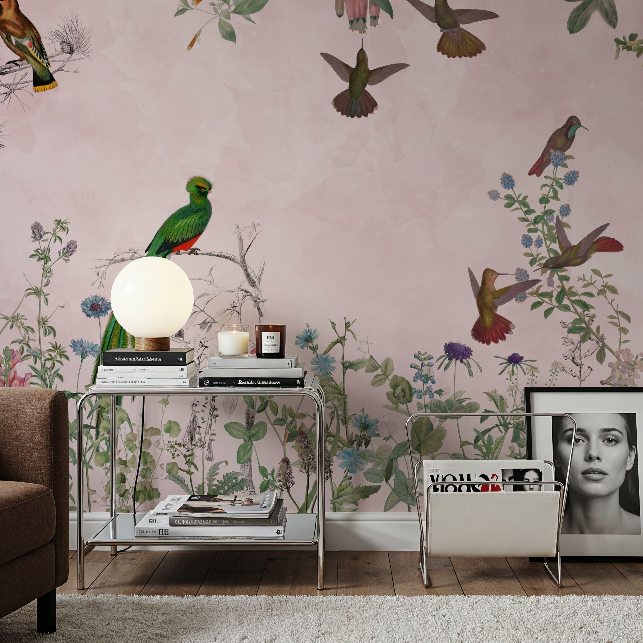 Fields of Birds and Flowers