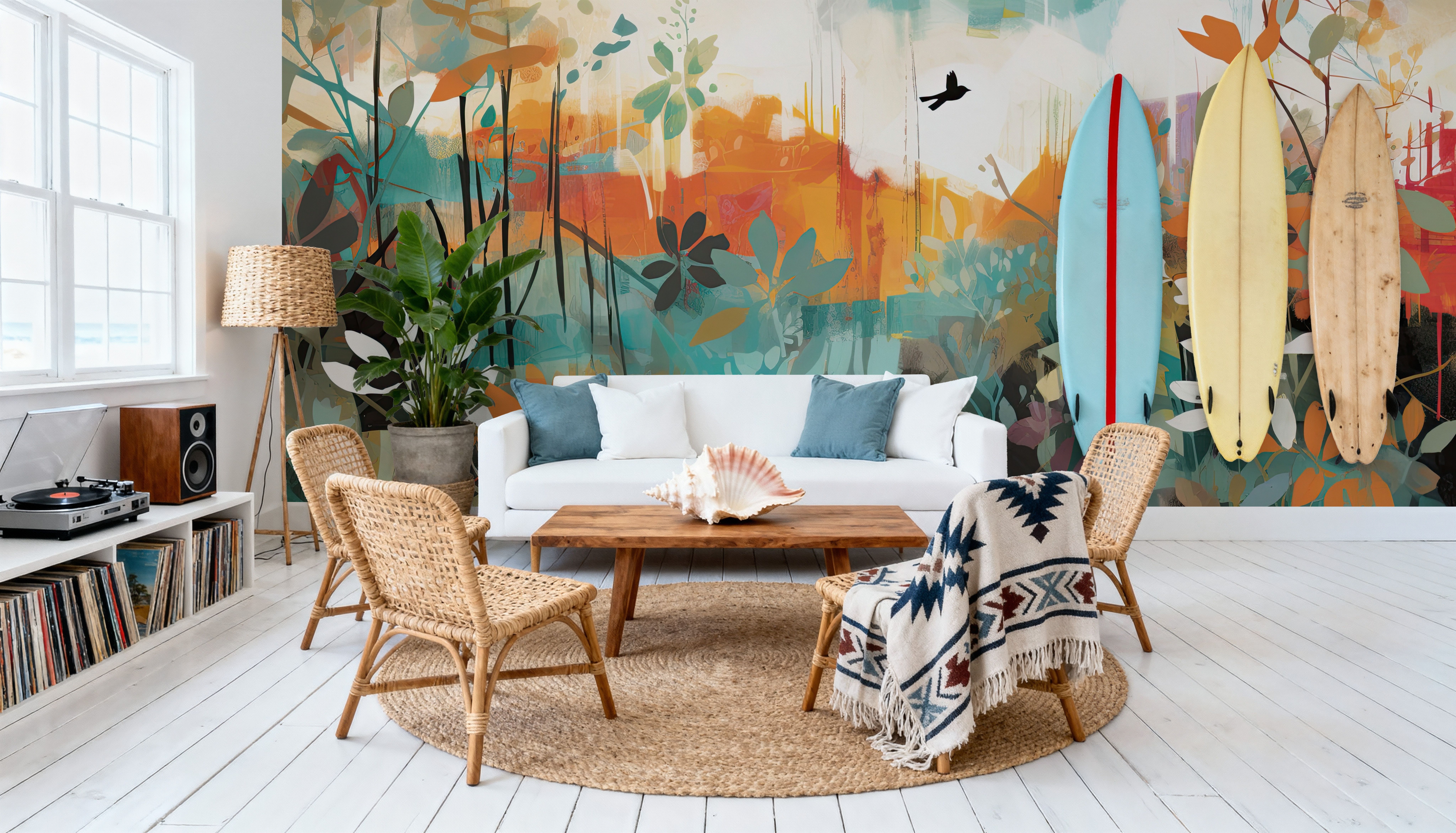 Graffiti Garden, Wallpaper