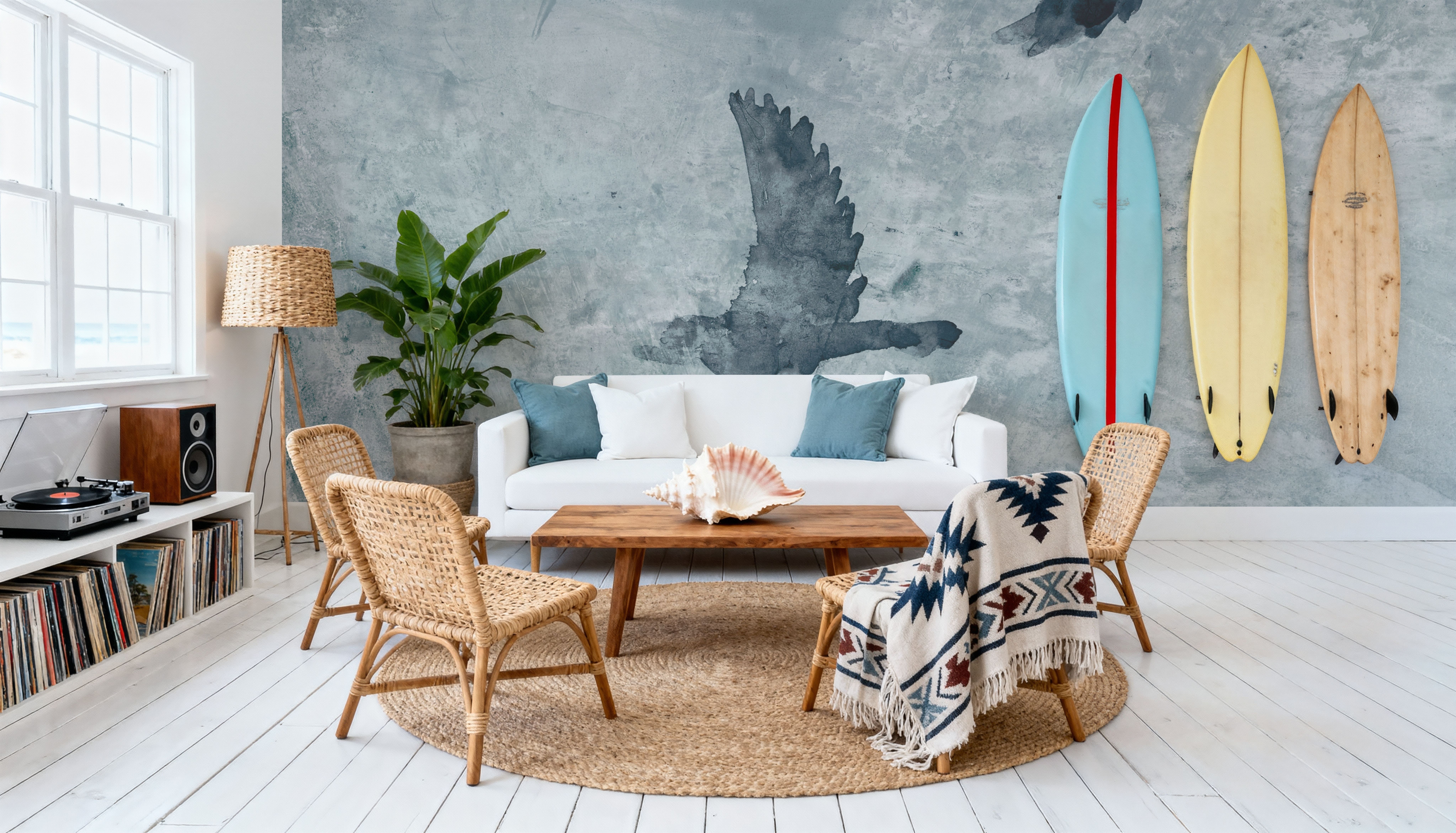 Migration Blue Panel I